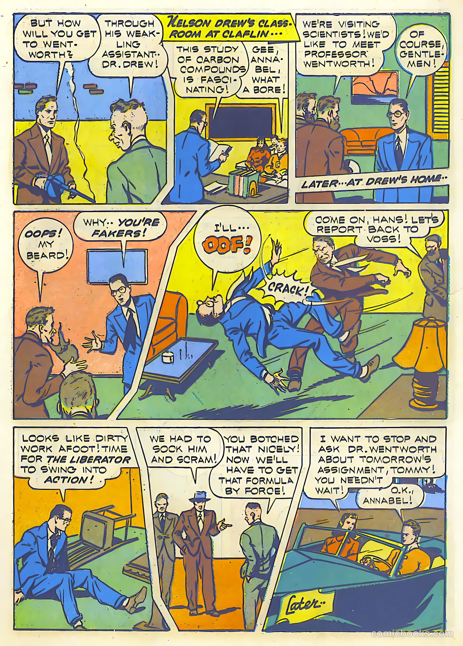 Exciting Comics #22 (1941) — page 31 of 68
