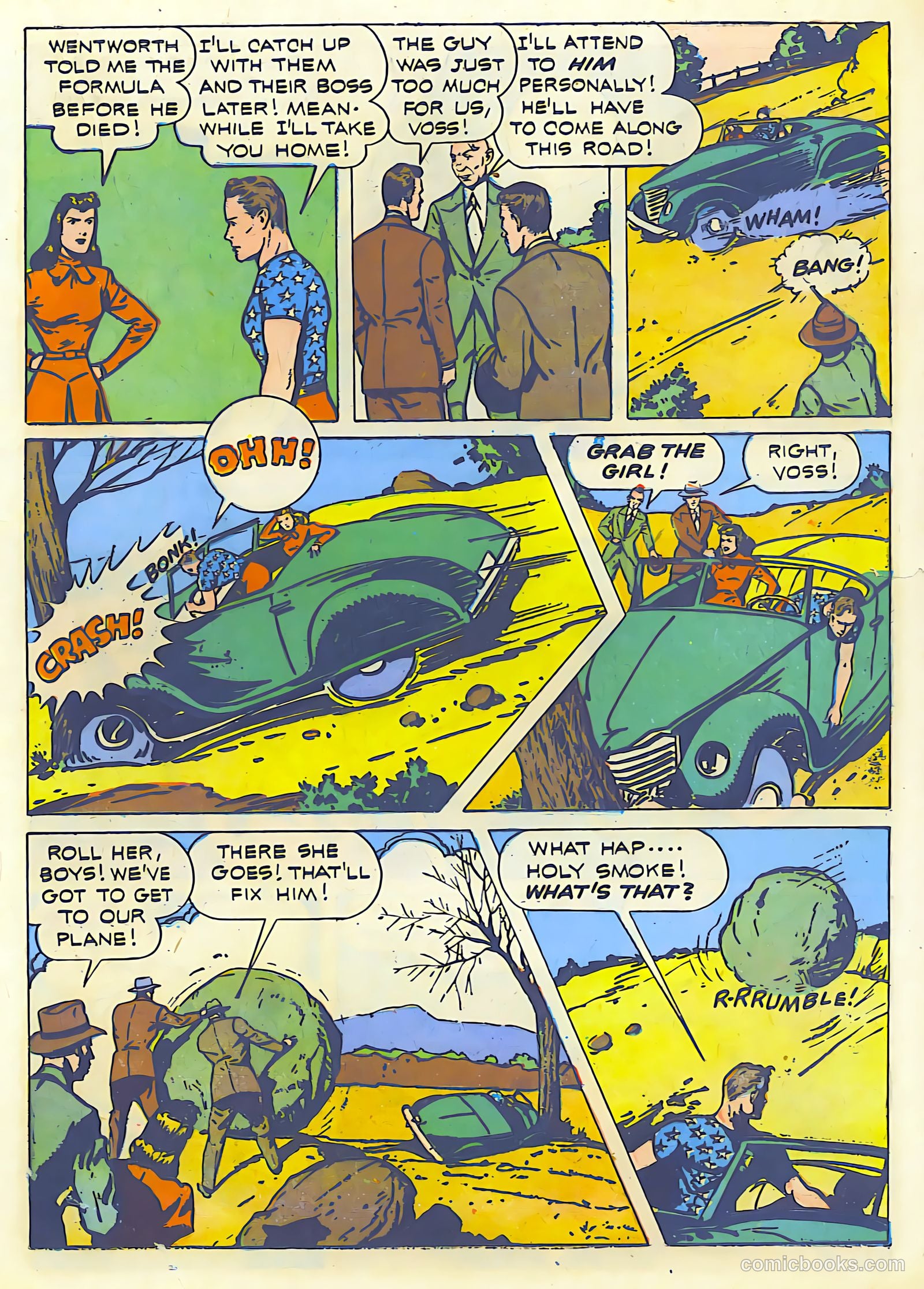 Exciting Comics #22 (1941) — page 33 of 68