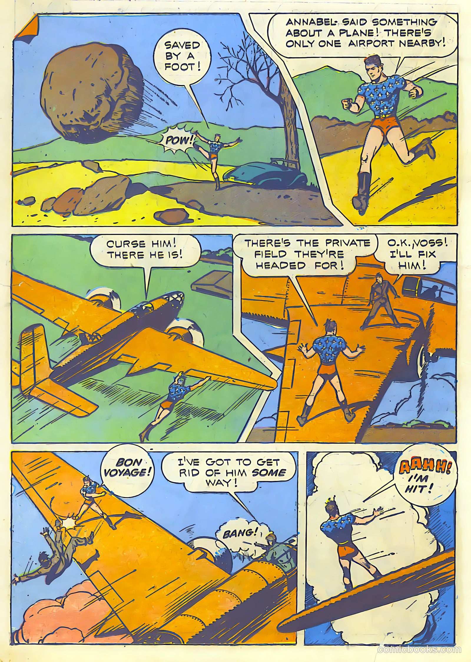 Exciting Comics #22 (1941) — page 34 of 68