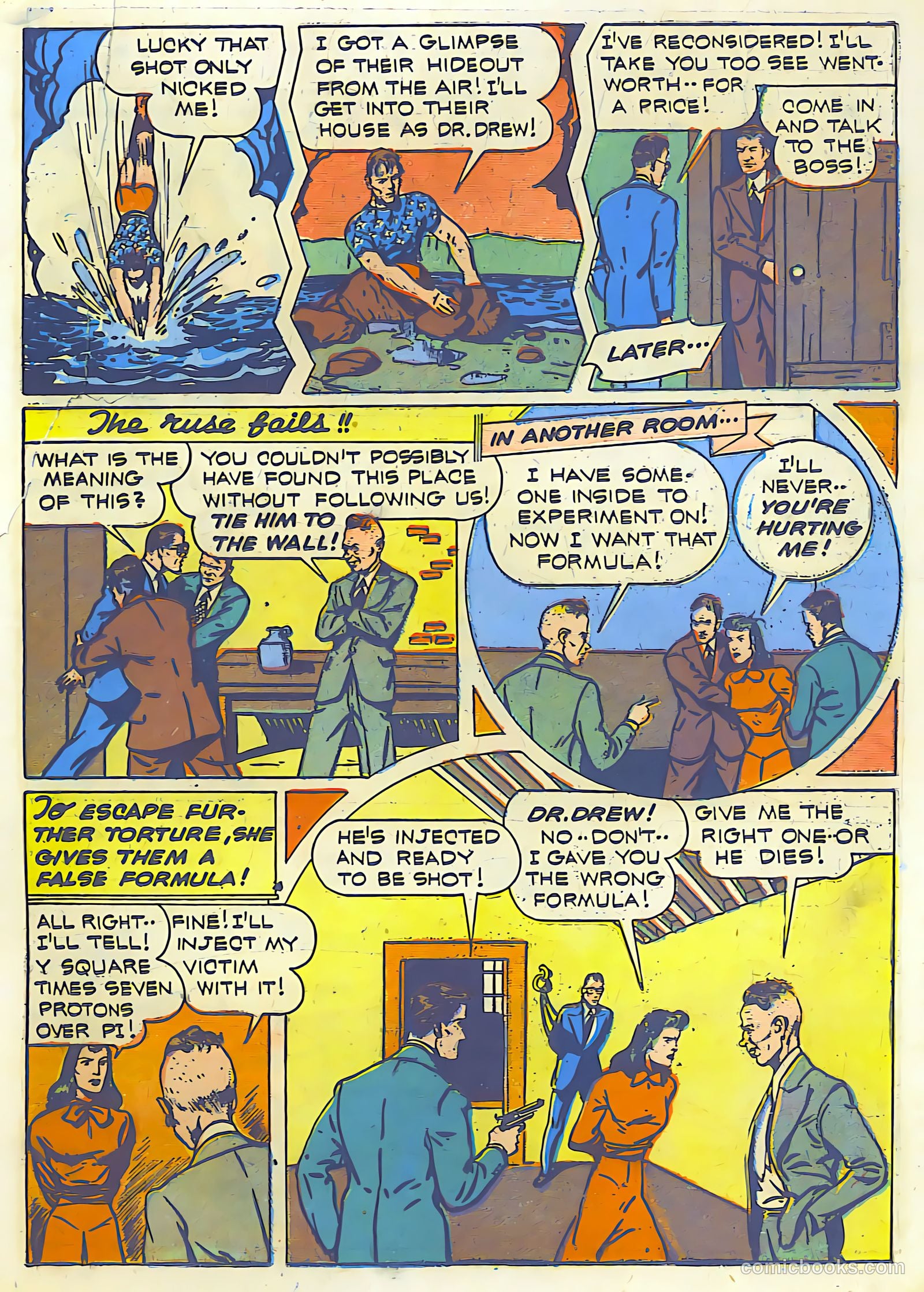 Exciting Comics #22 (1941) — page 35 of 68