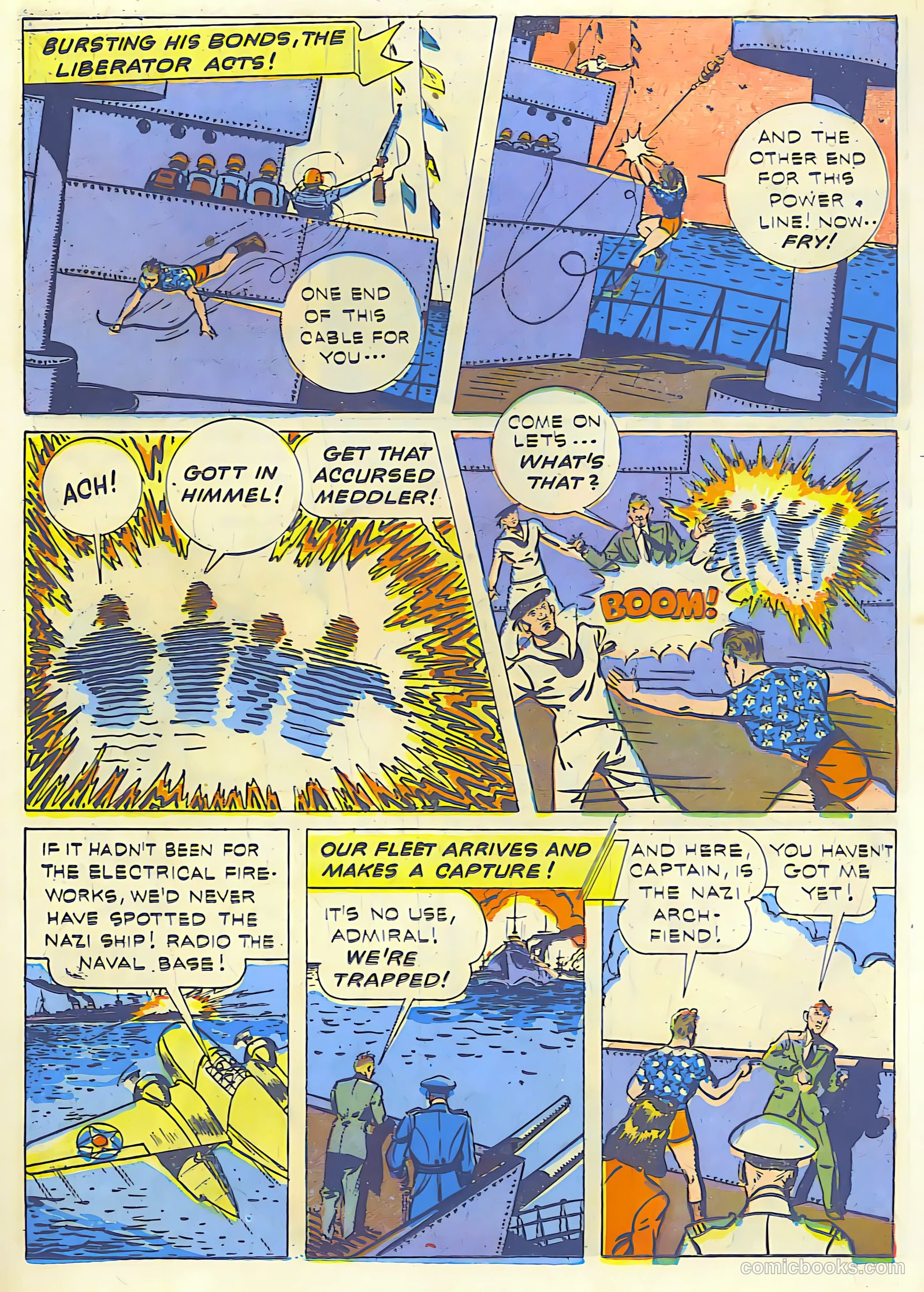 Exciting Comics #22 (1941) — page 39 of 68