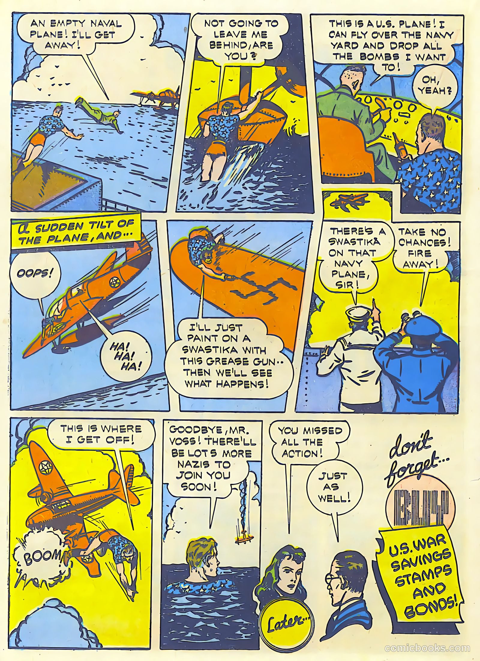 Exciting Comics #22 (1941) — page 40 of 68