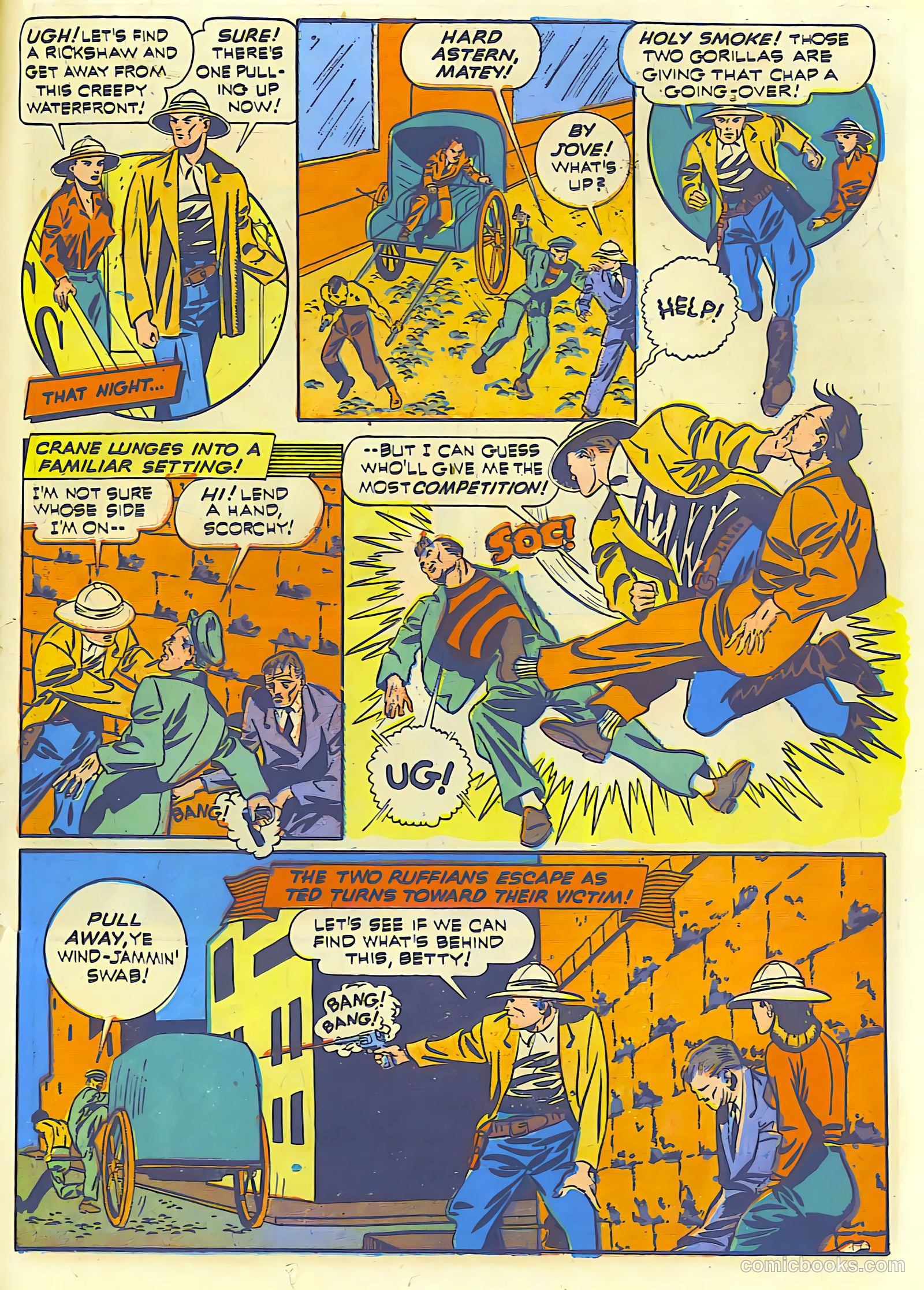 Exciting Comics #22 (1941) — page 43 of 68
