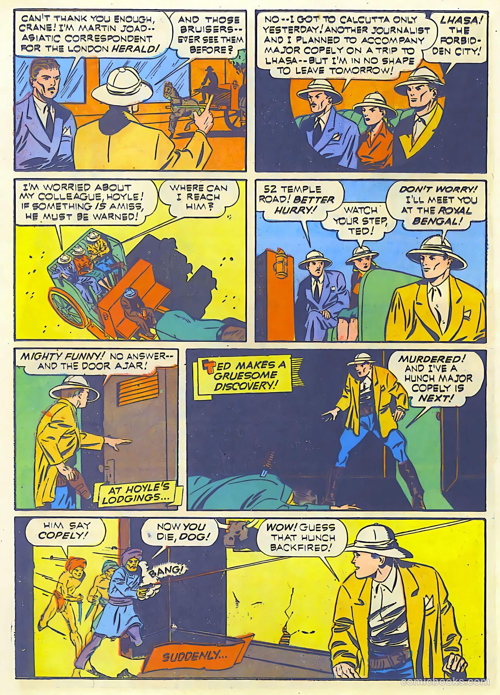 Exciting Comics #22 (1941) — page 44 of 68