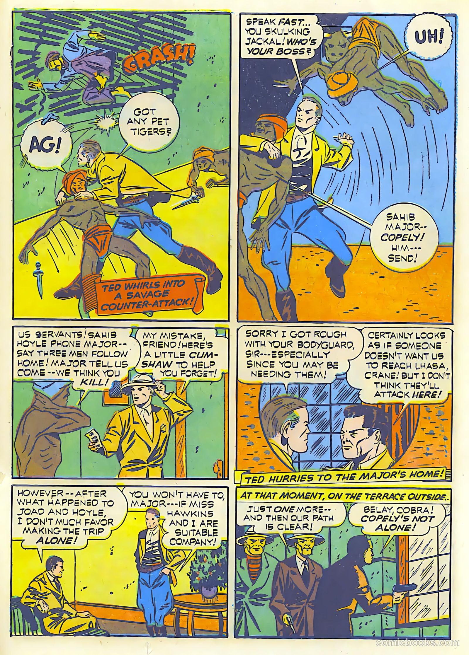 Exciting Comics #22 (1941) — page 45 of 68