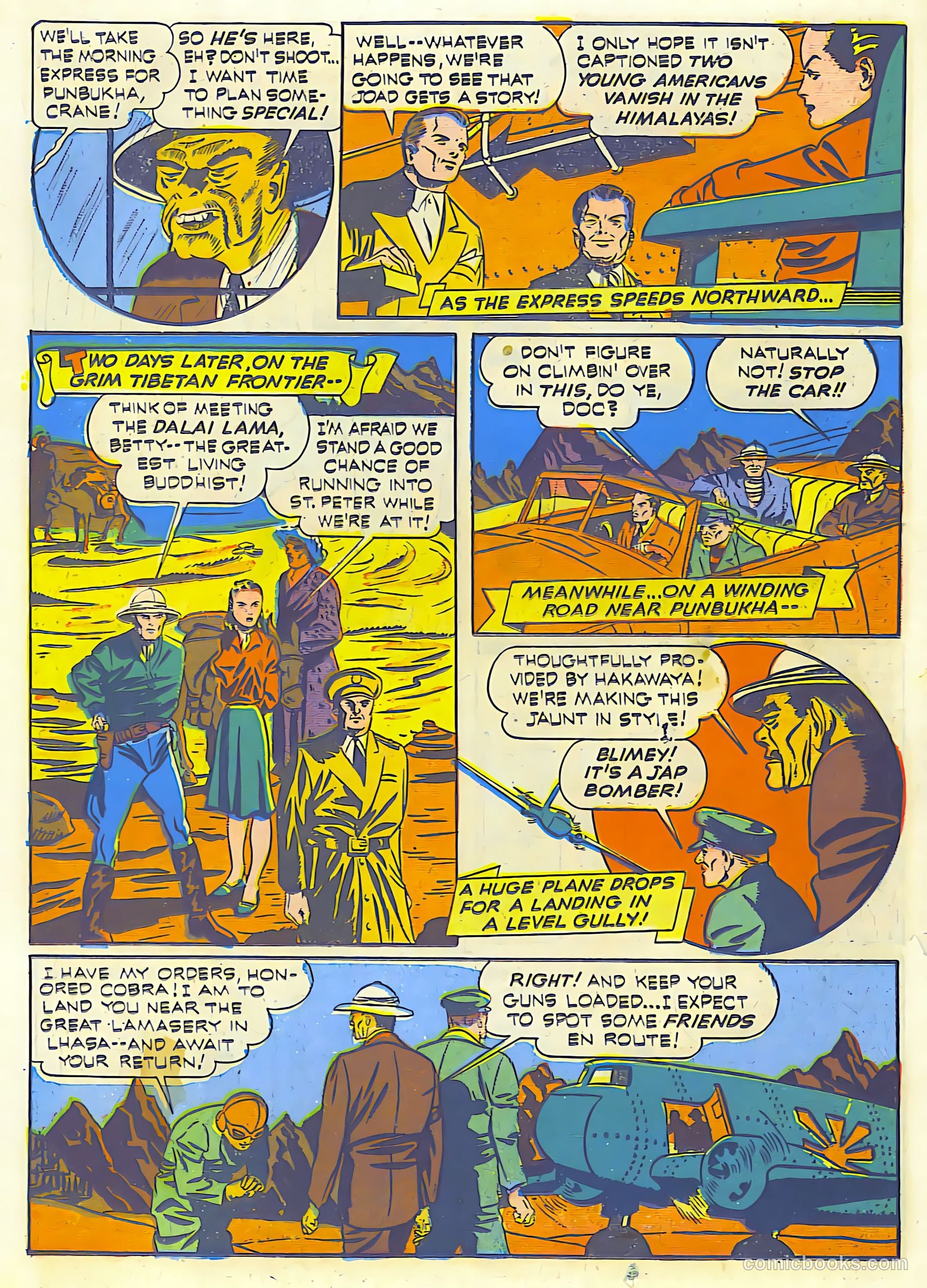 Exciting Comics #22 (1941) — page 46 of 68