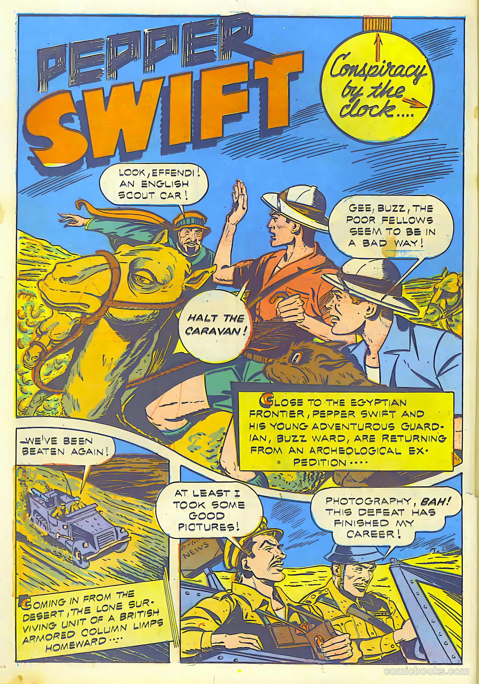 Exciting Comics #22 (1941) — page 50 of 68