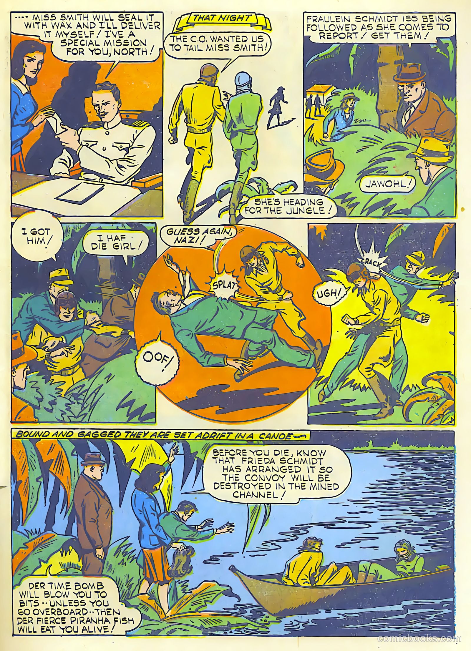 Exciting Comics #22 (1941) — page 61 of 68