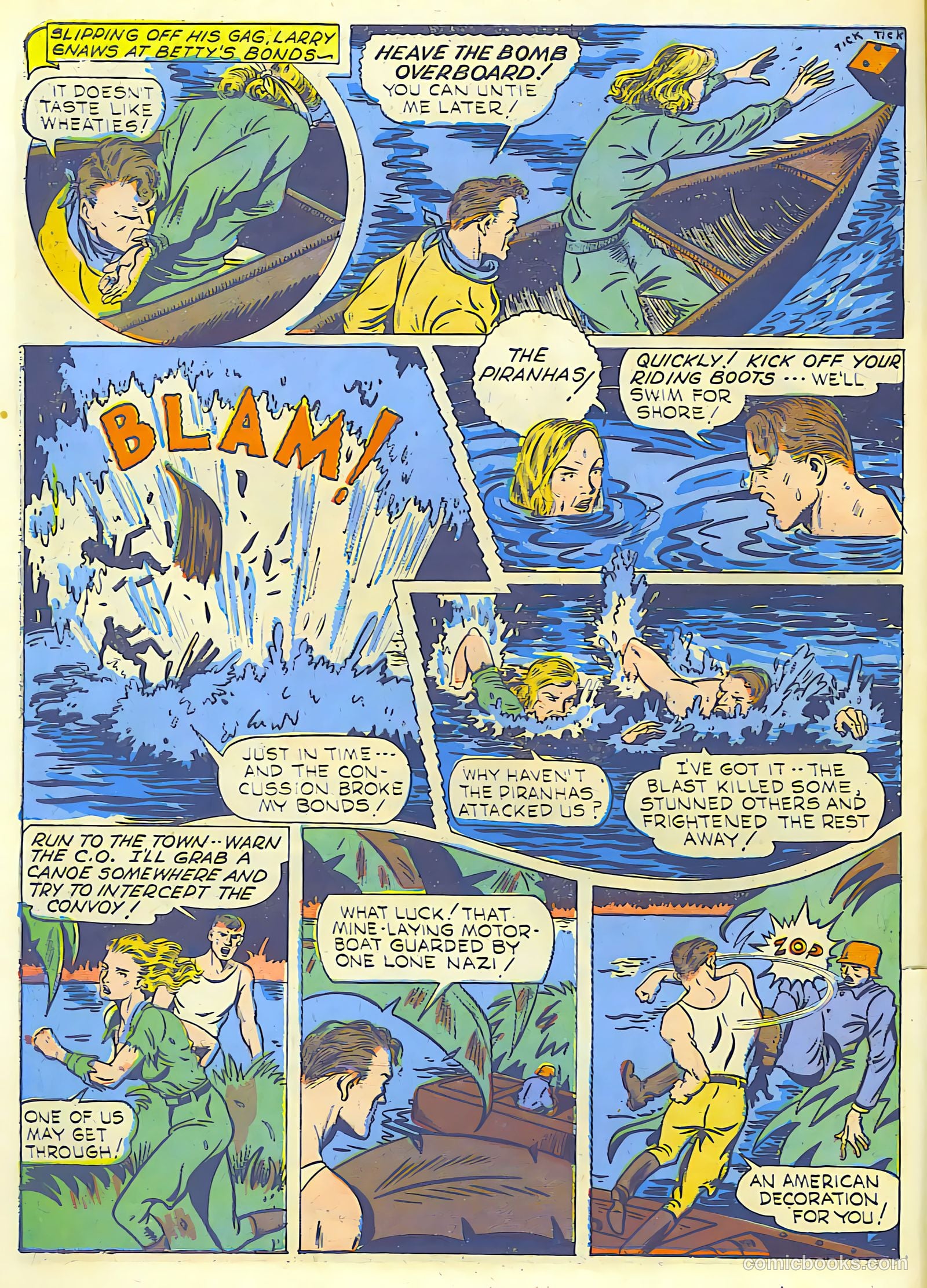 Exciting Comics #22 (1941) — page 62 of 68