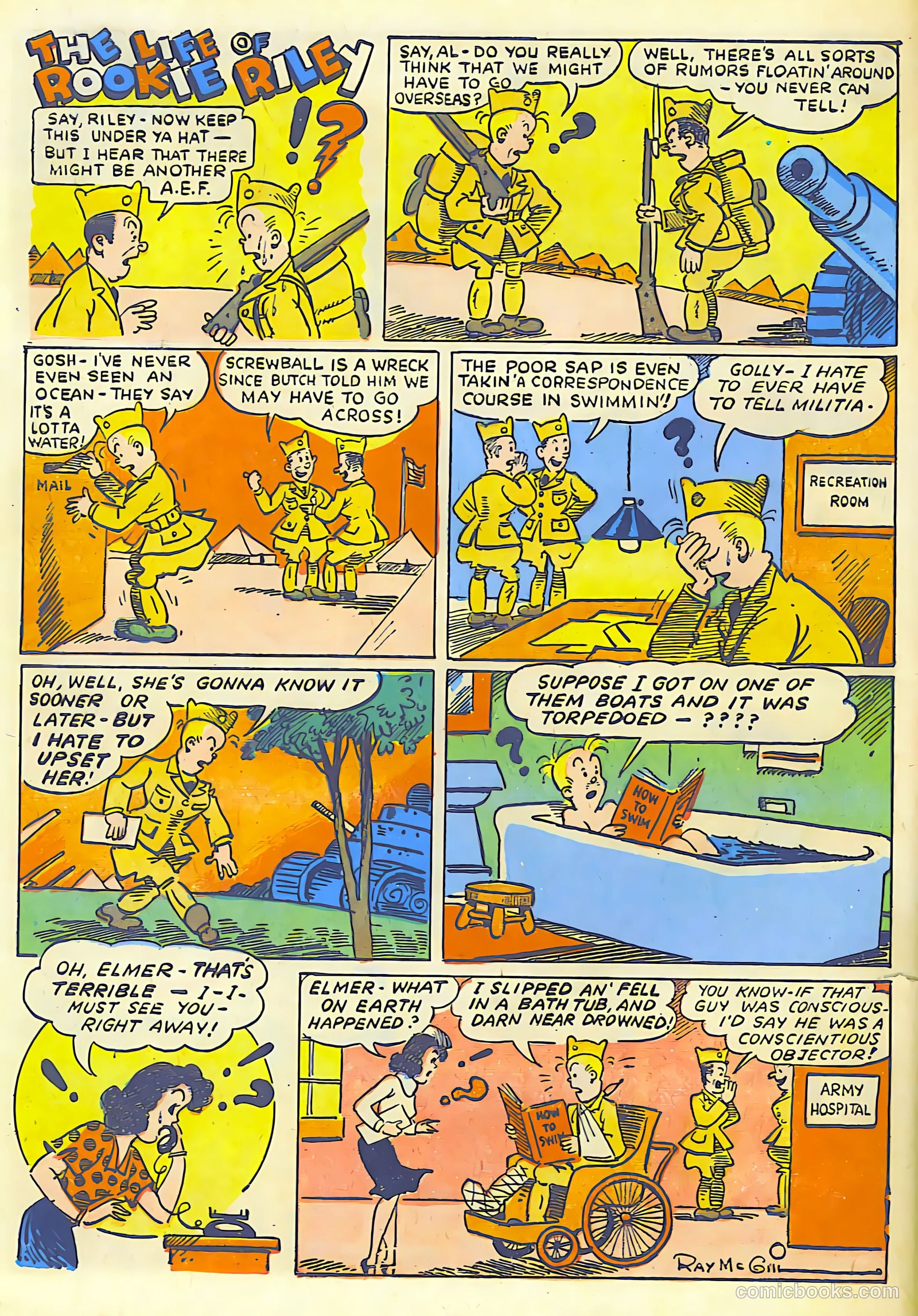 Exciting Comics #22 (1941) — page 64 of 68