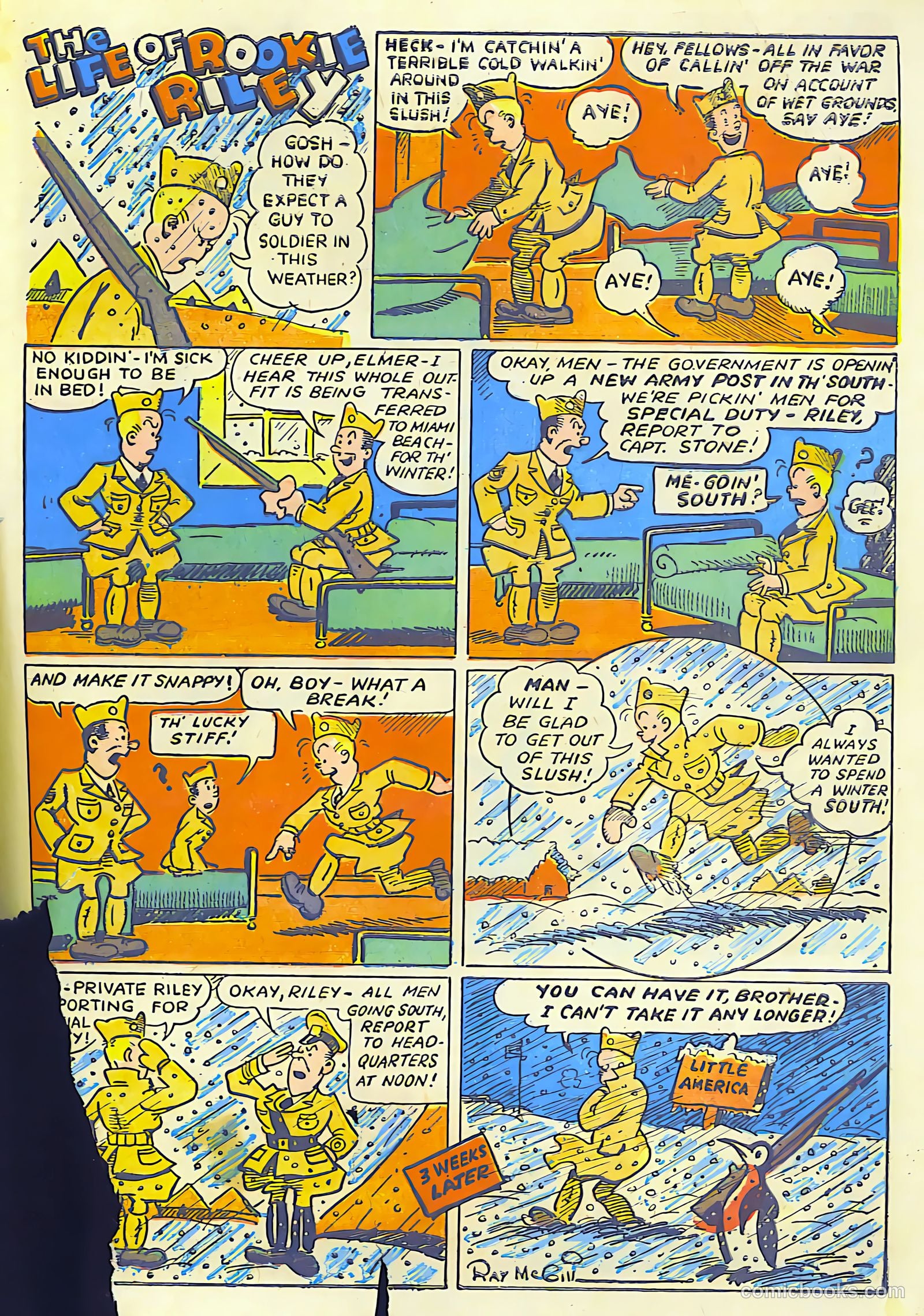 Exciting Comics #22 (1941) — page 65 of 68