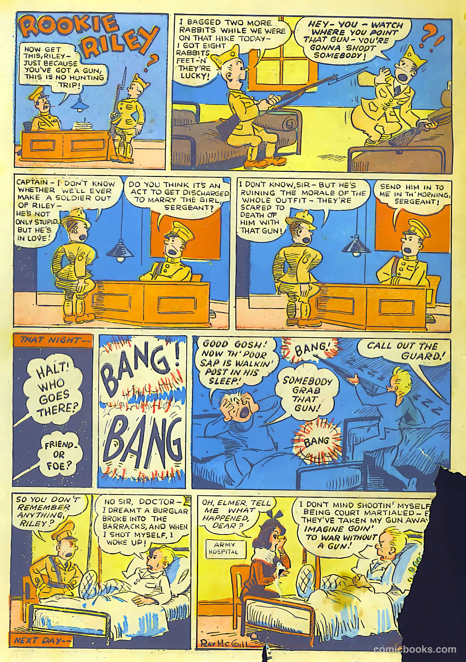 Exciting Comics #22 (1941) — page 66 of 68