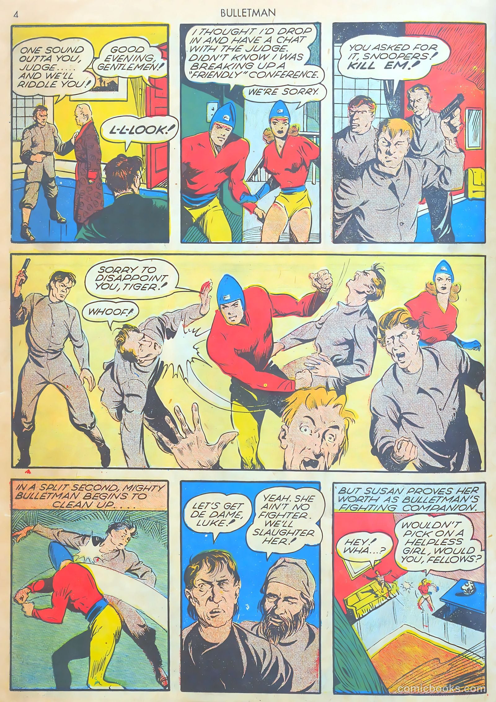 Bulletman #1 (1942) — page 6 of 68