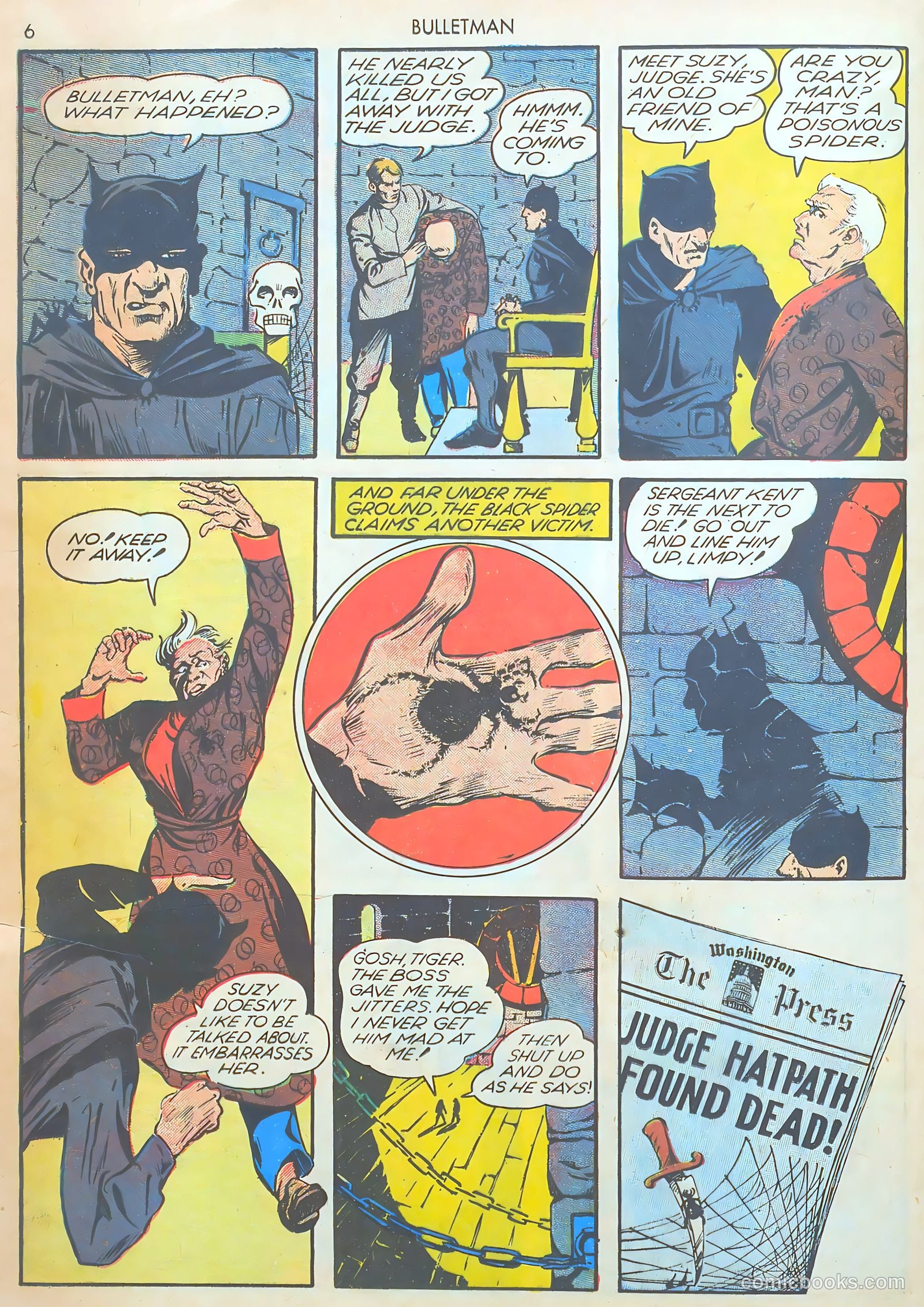 Bulletman #1 (1942) — page 8 of 68