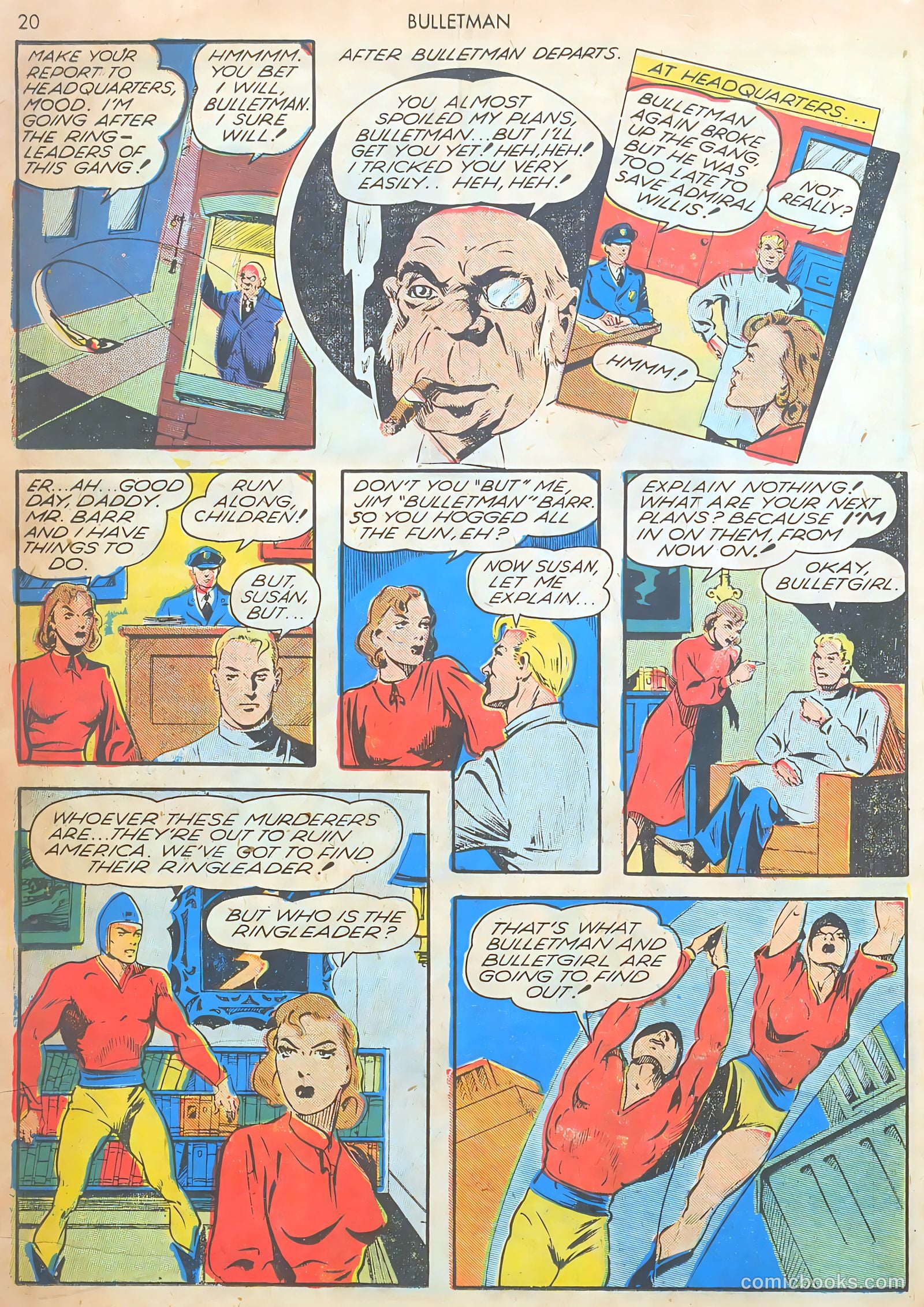 Bulletman #1 (1942) — page 22 of 68