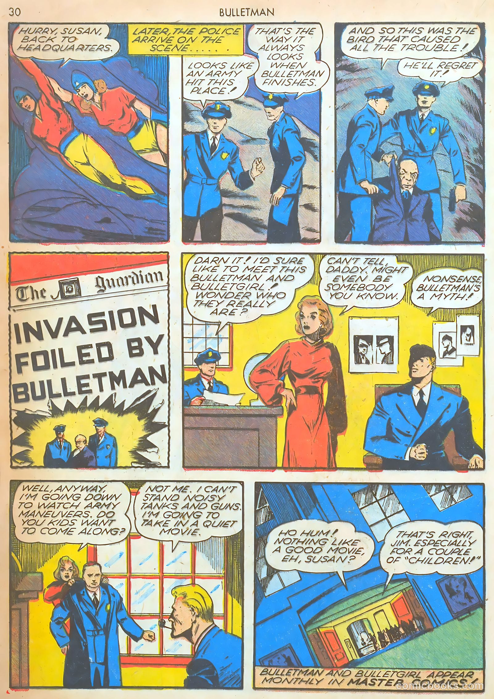 Bulletman #1 (1942) — page 32 of 68