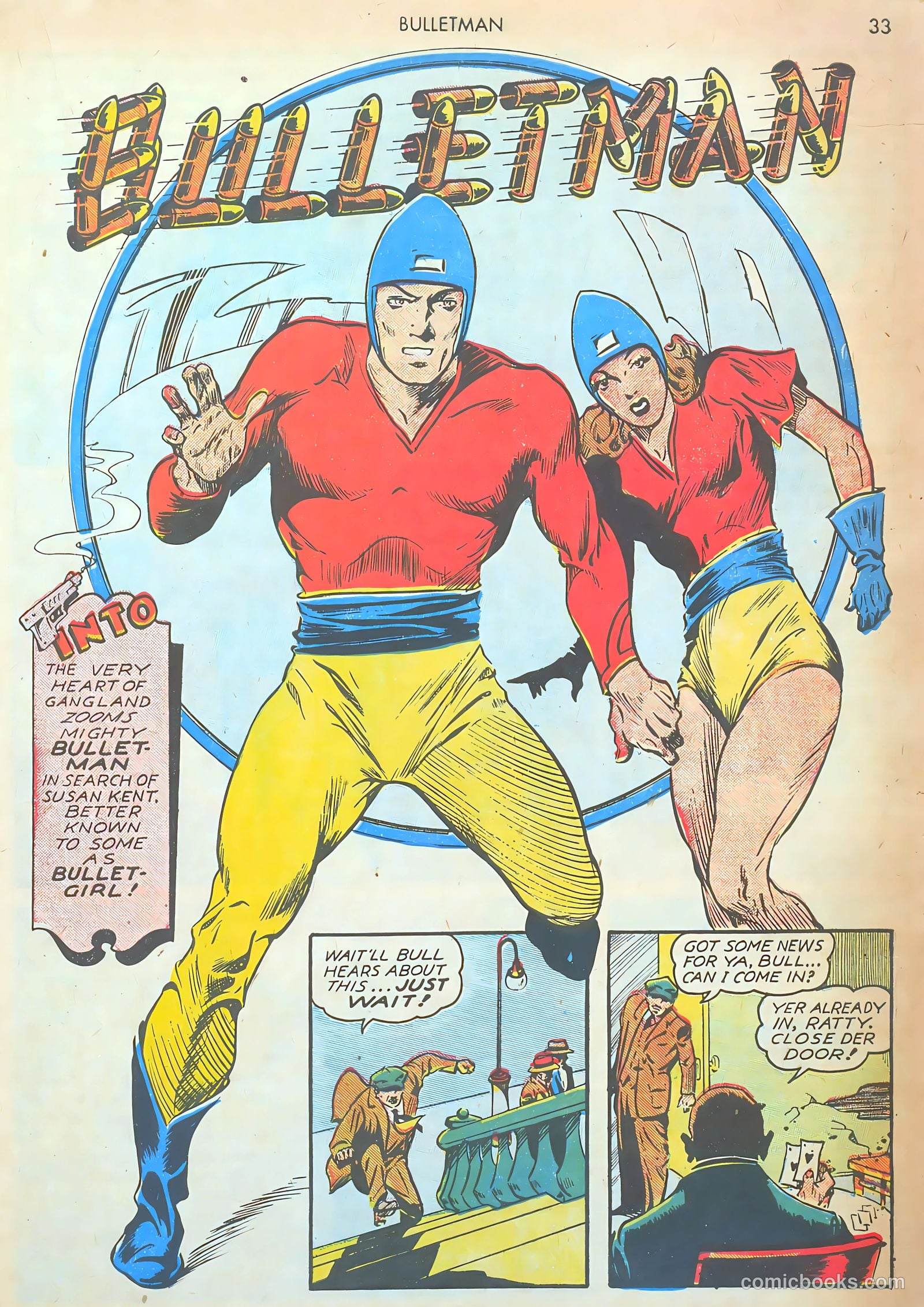 Bulletman #1 (1942) — page 35 of 68