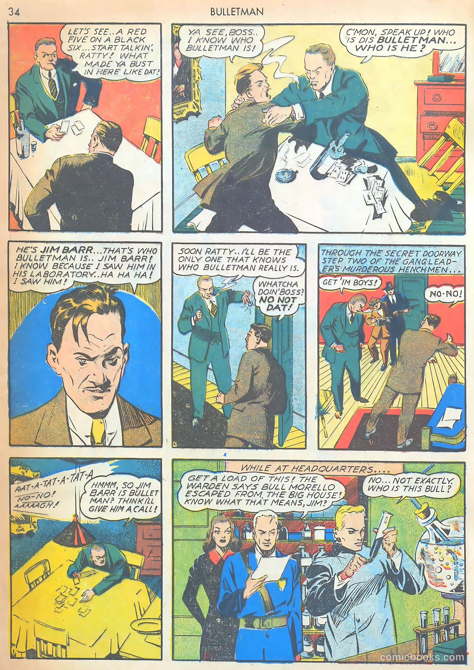 Bulletman #1 (1942) — page 36 of 68