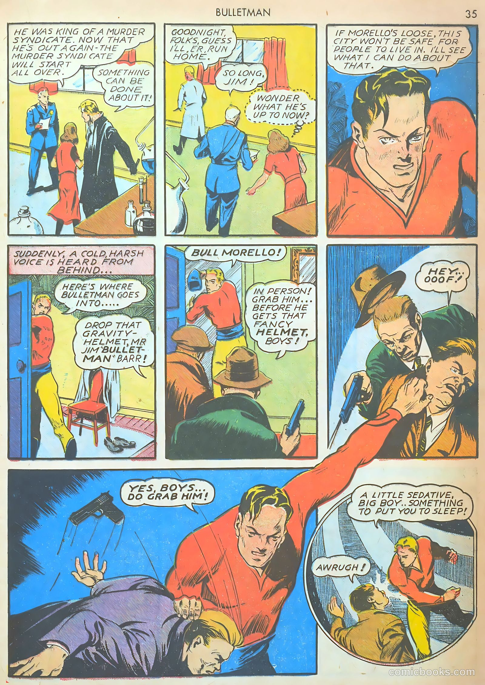 Bulletman #1 (1942) — page 37 of 68