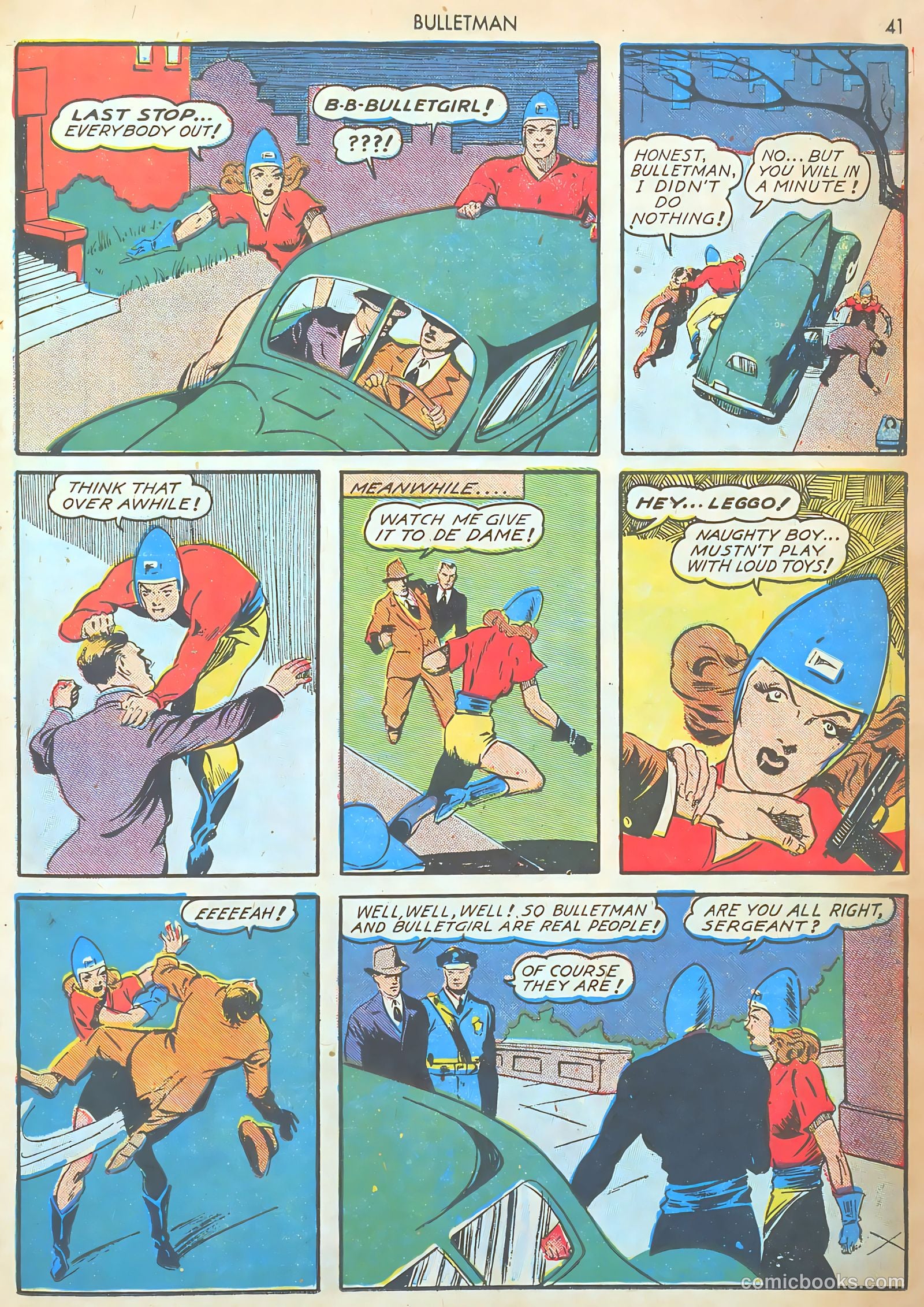 Bulletman #1 (1942) — page 43 of 68