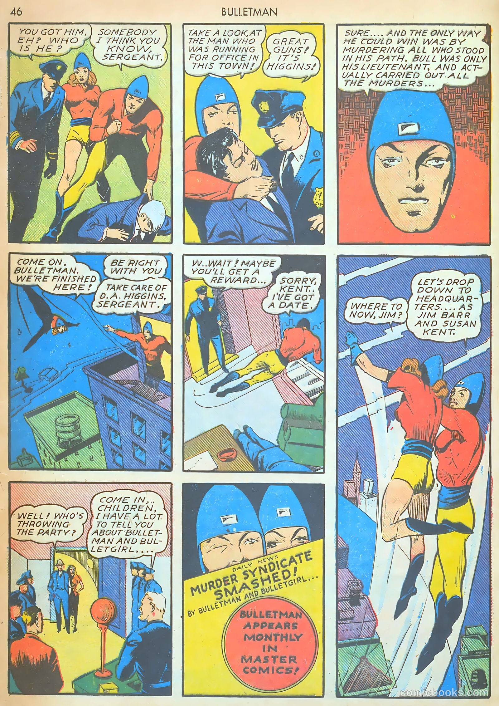 Bulletman #1 (1942) — page 48 of 68