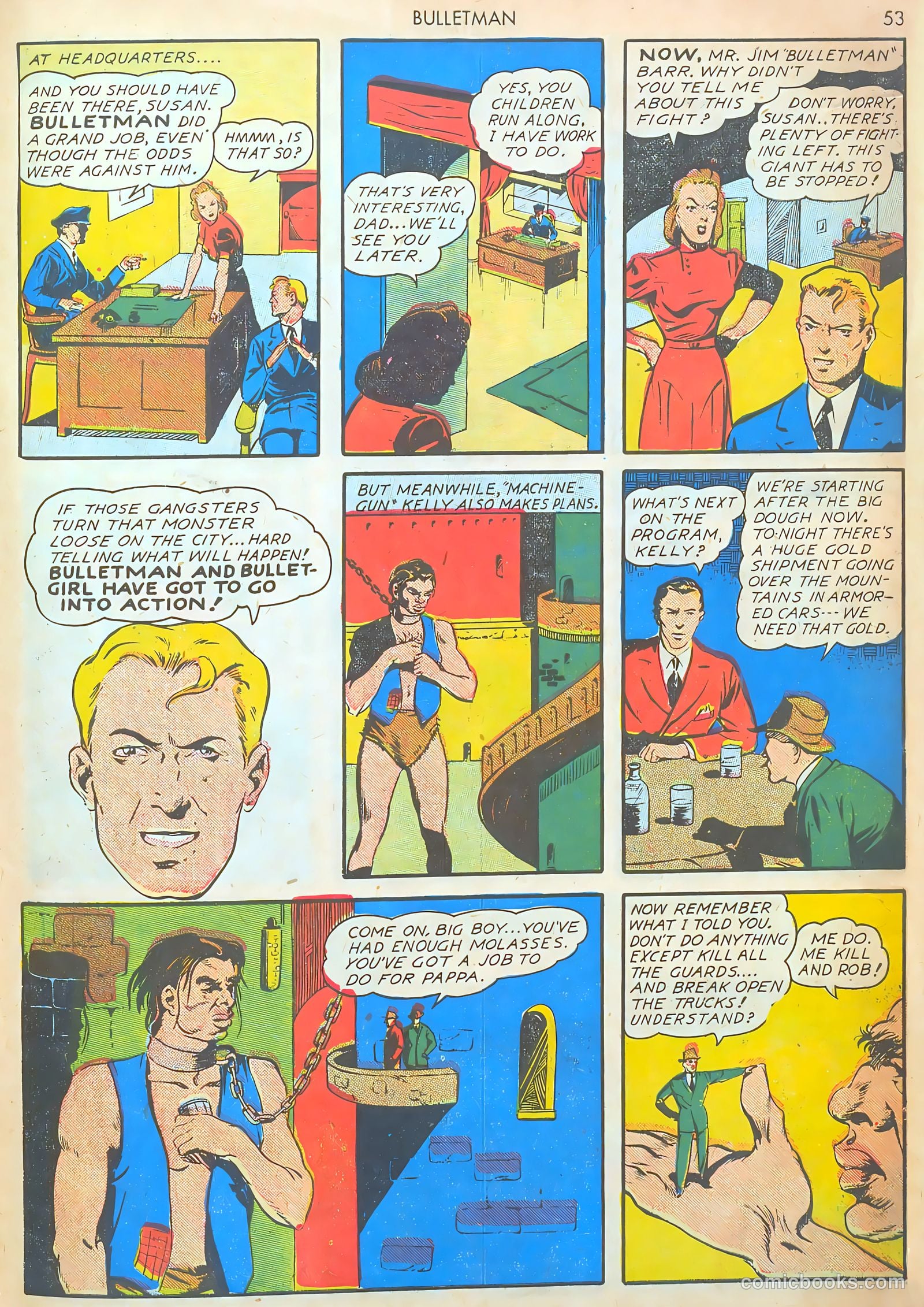 Bulletman #1 (1942) — page 55 of 68