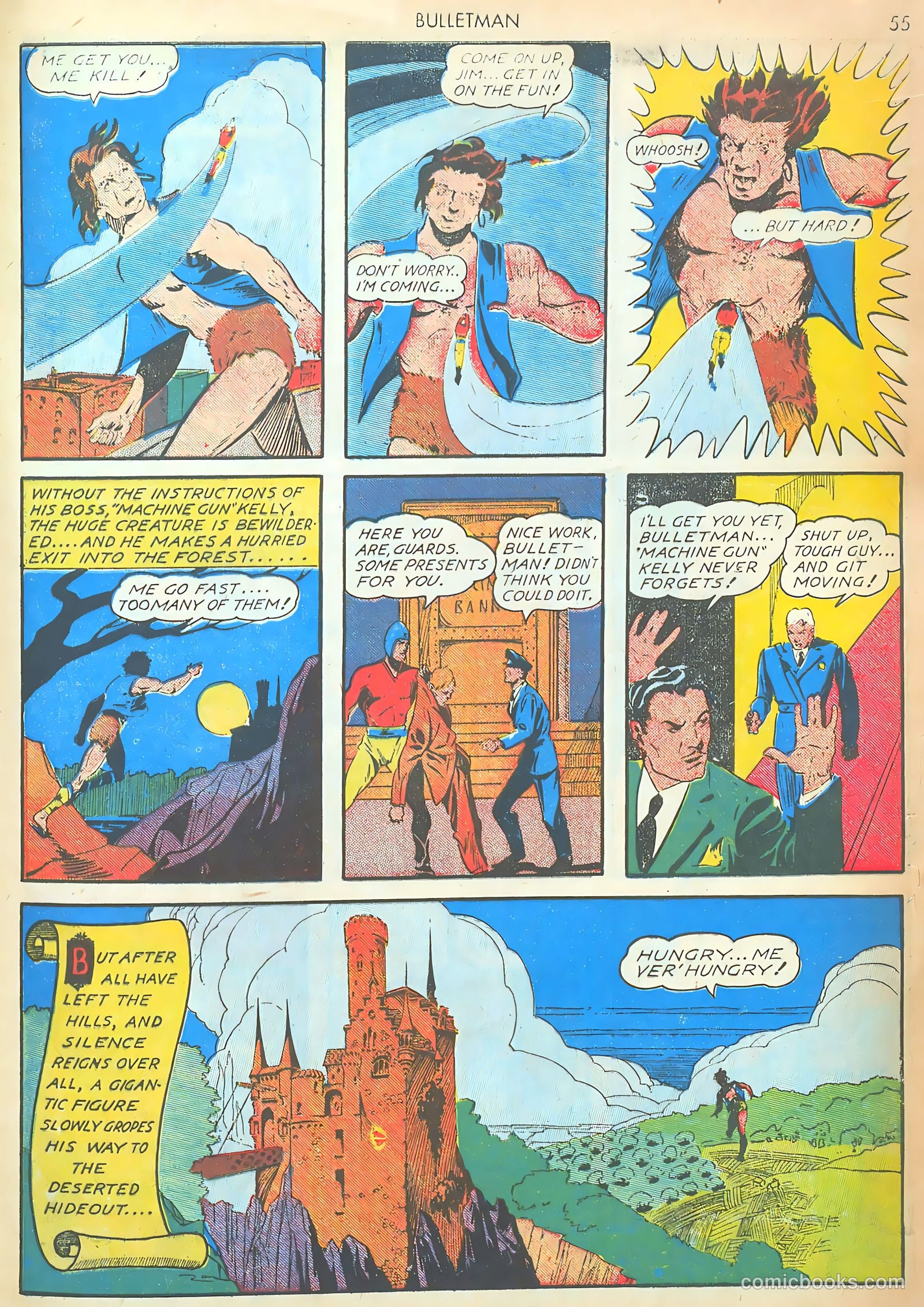 Bulletman #1 (1942) — page 57 of 68