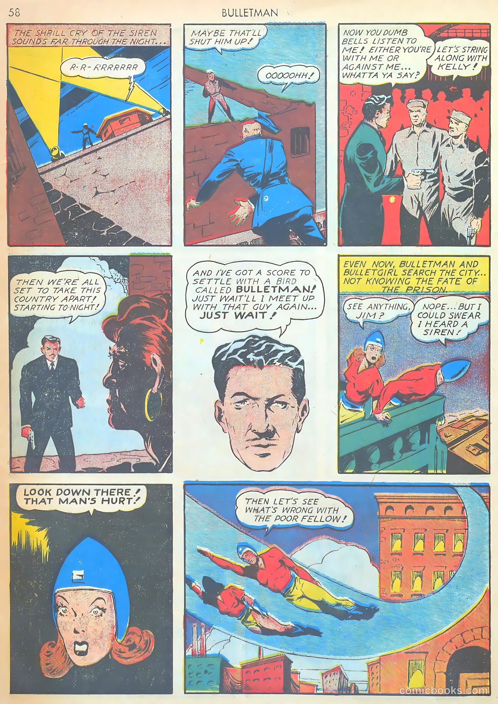 Bulletman #1 (1942) — page 60 of 68