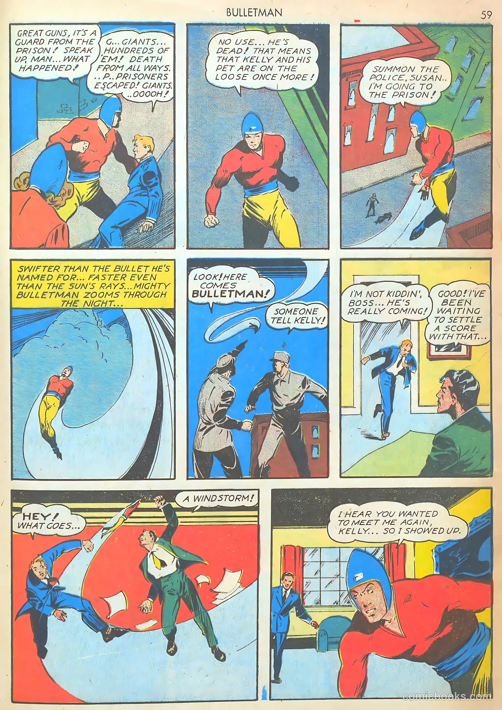 Bulletman #1 (1942) — page 61 of 68