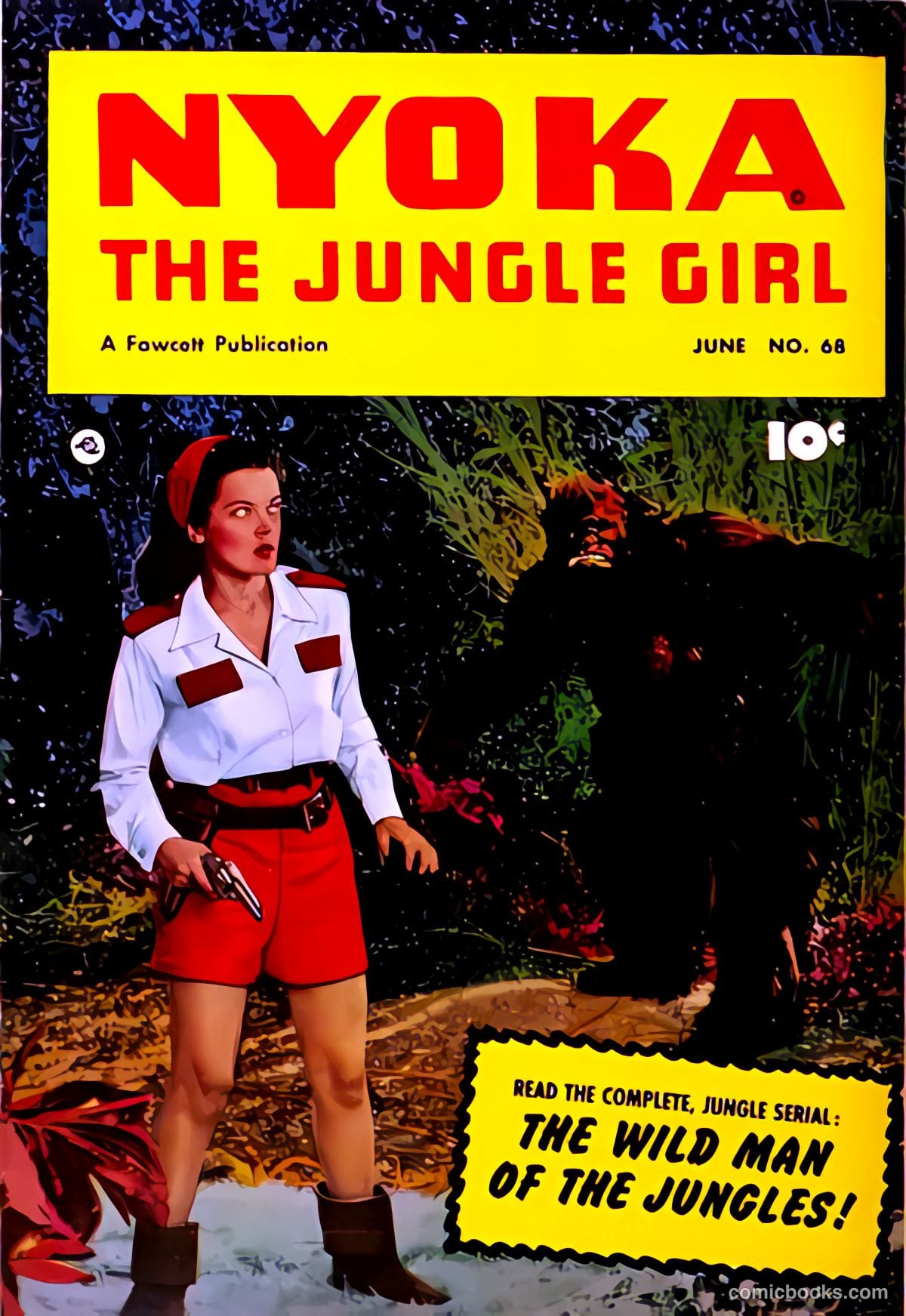 Nyoka the Jungle Girl #68