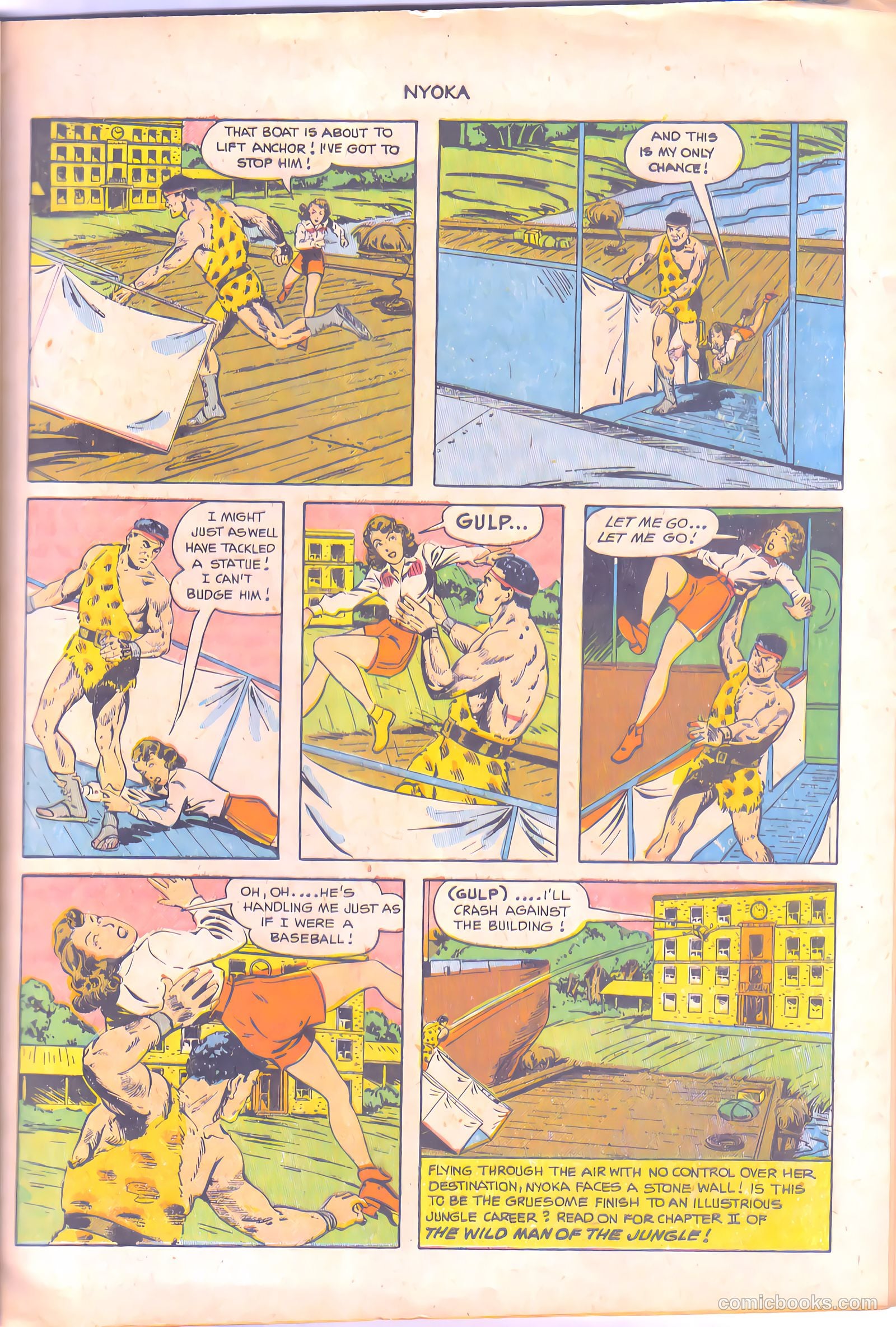 Nyoka the Jungle Girl #68 (1952) — page 10 of 37