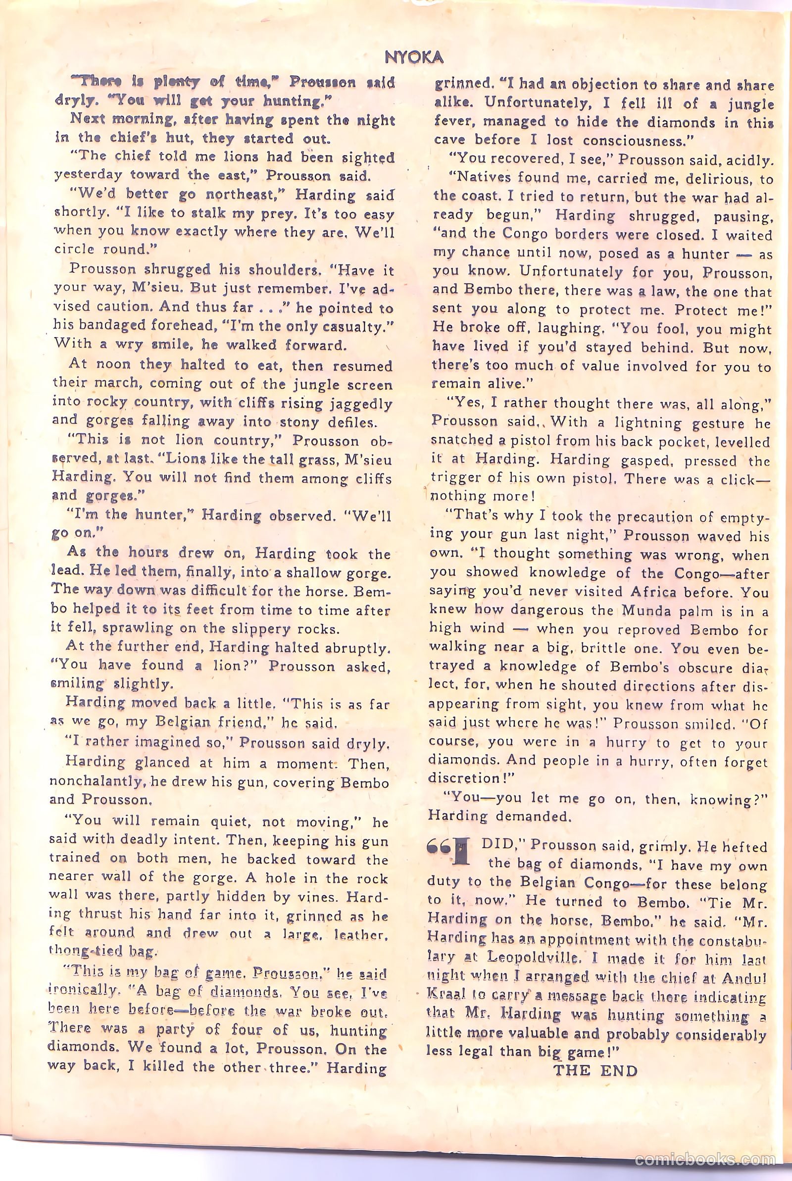 Nyoka the Jungle Girl #68 (1952) — page 13 of 37