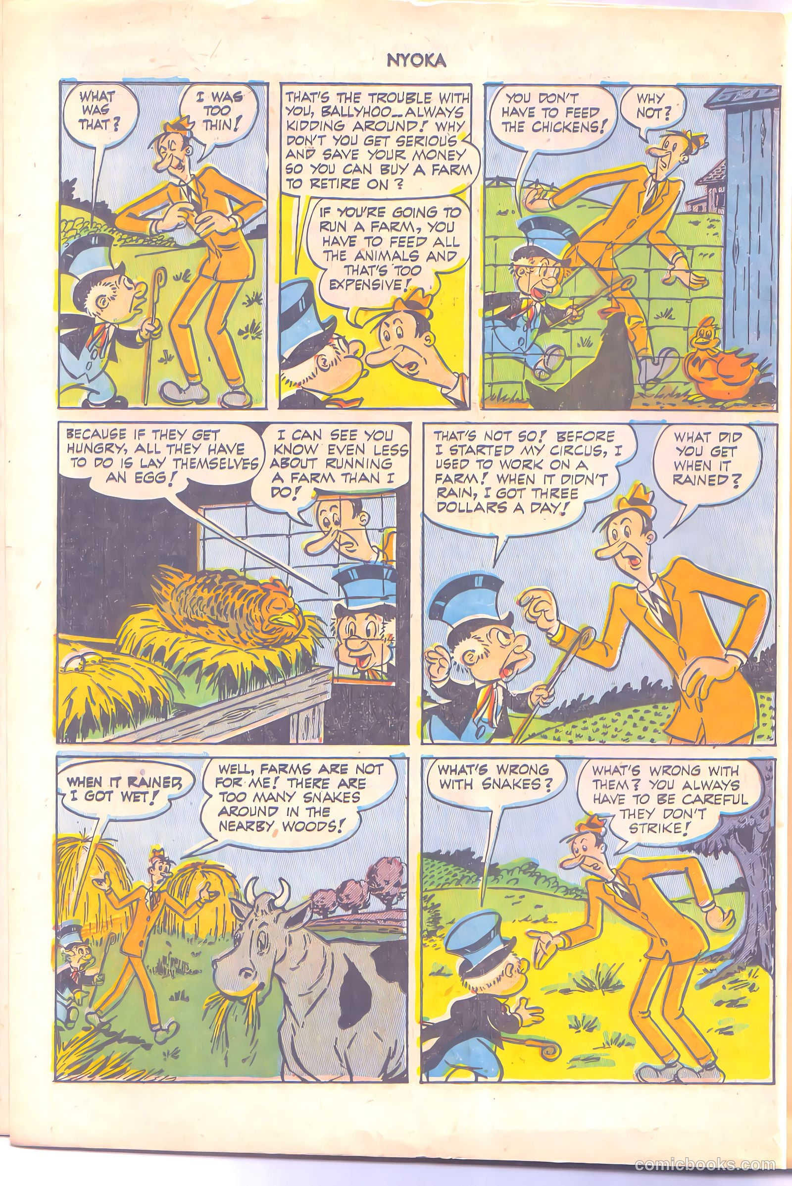 Nyoka the Jungle Girl #68 (1952) — page 15 of 37