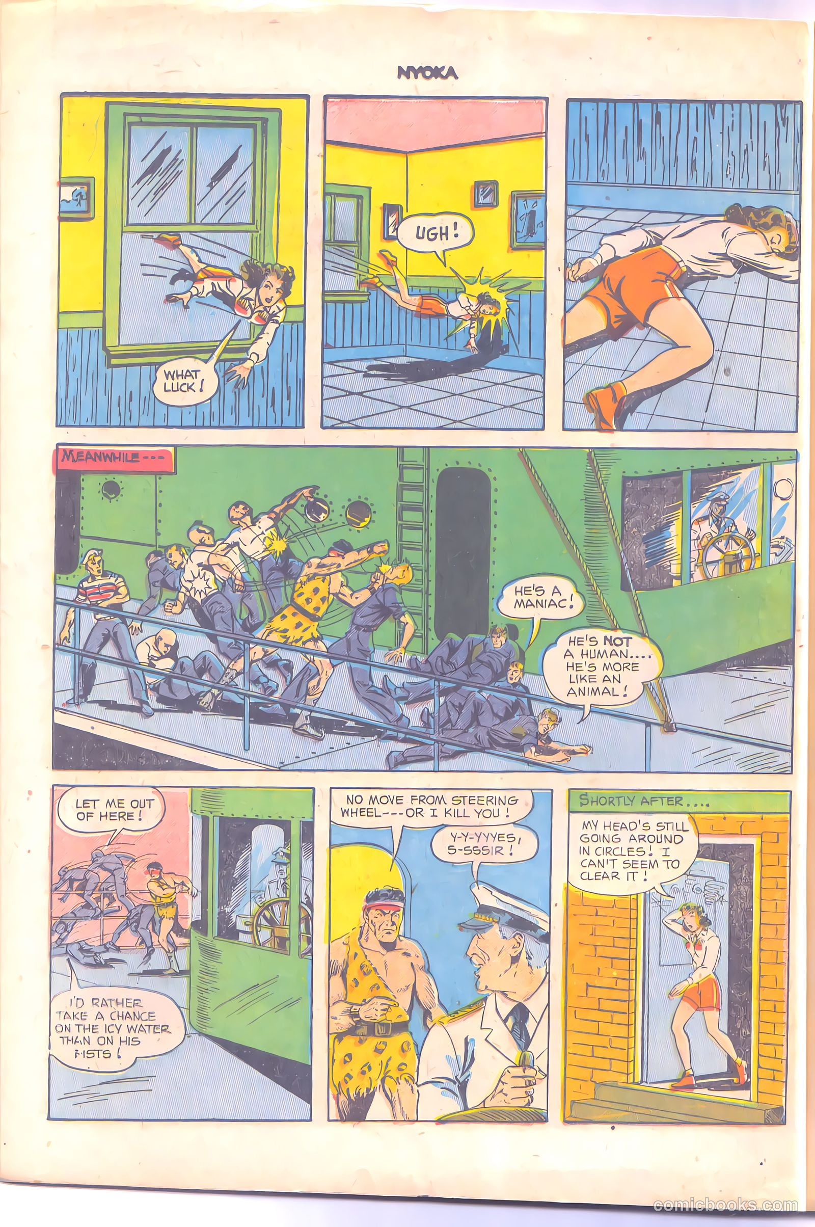Nyoka the Jungle Girl #68 (1952) — page 19 of 37