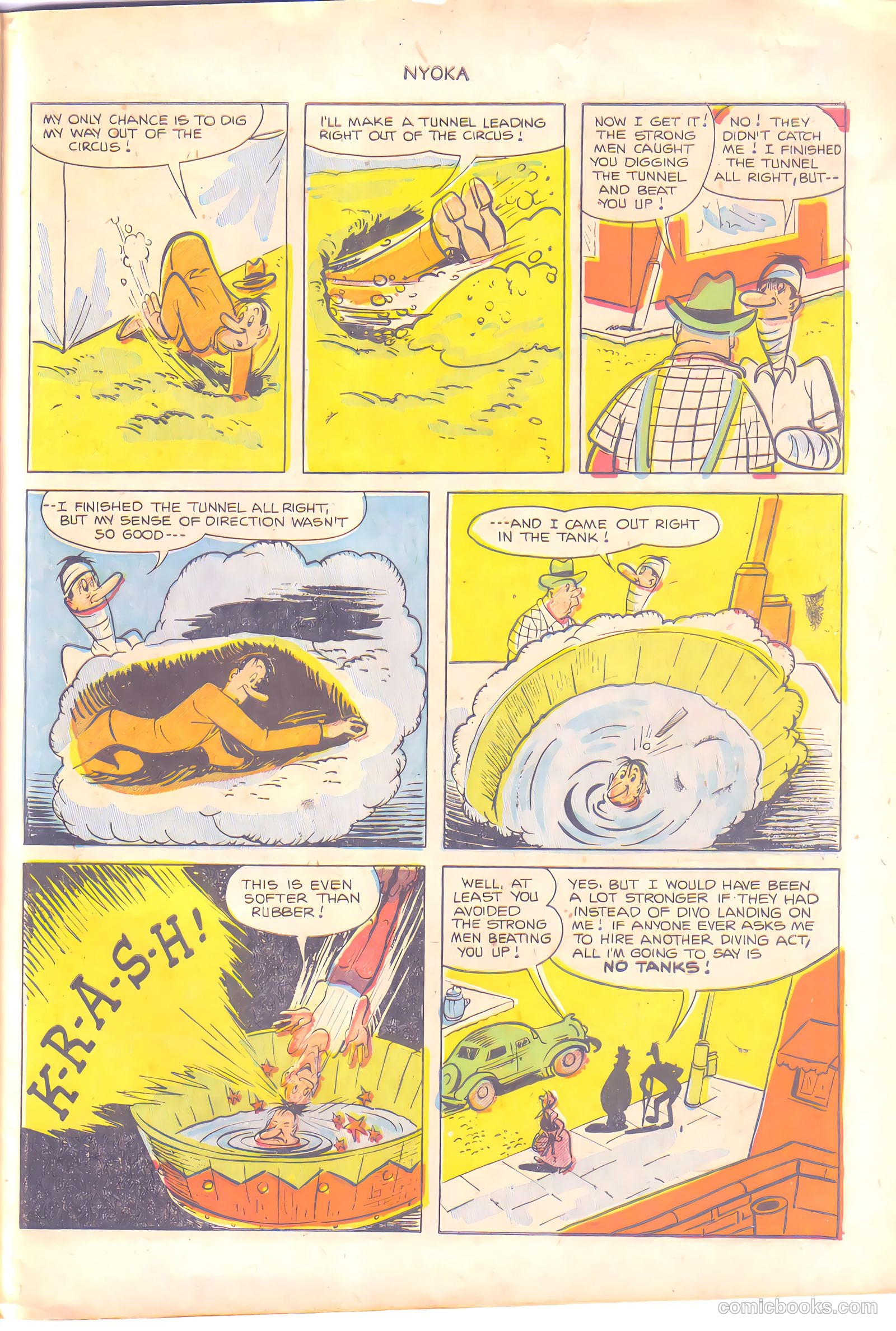Nyoka the Jungle Girl #68 (1952) — page 28 of 37