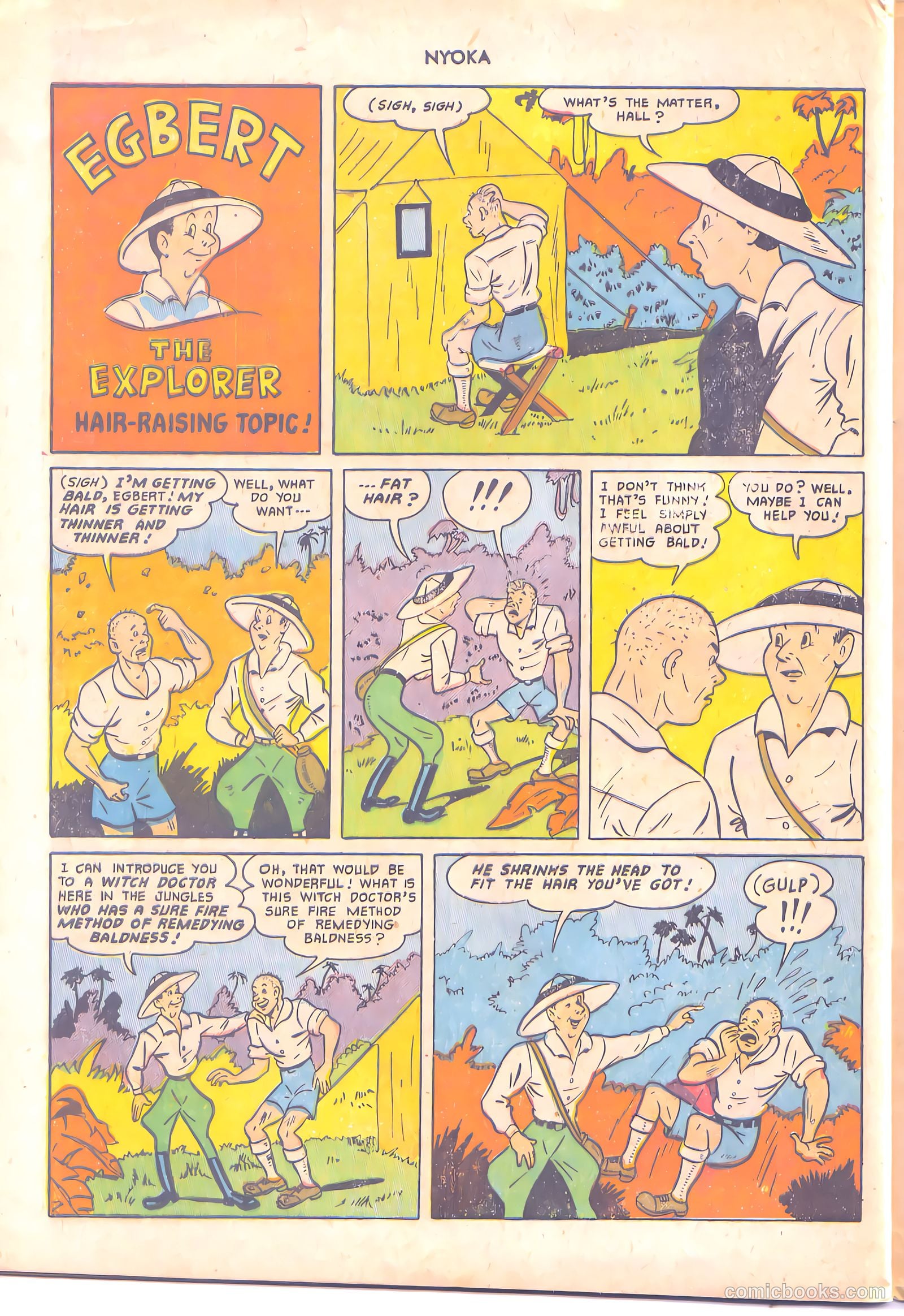 Nyoka the Jungle Girl #68 (1952) — page 29 of 37