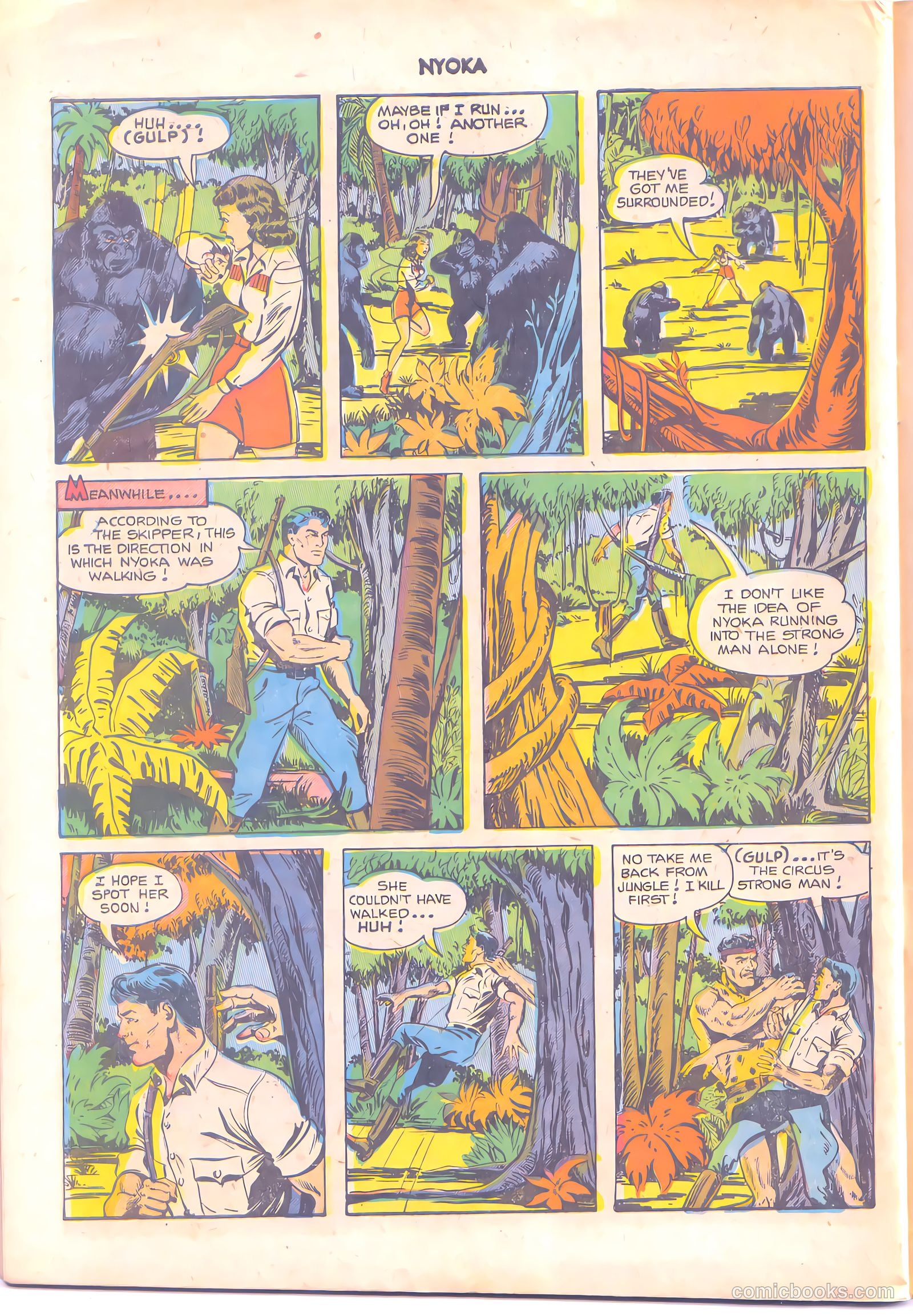 Nyoka the Jungle Girl #68 (1952) — page 31 of 37