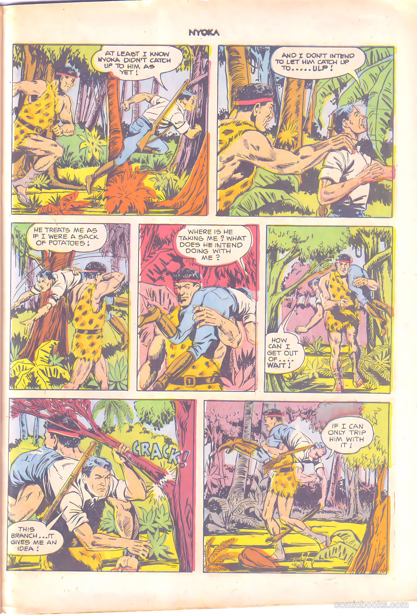 Nyoka the Jungle Girl #68 (1952) — page 32 of 37