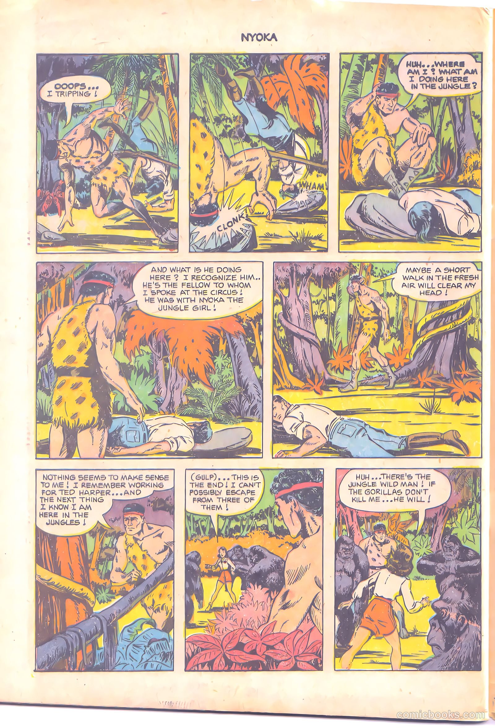 Nyoka the Jungle Girl #68 (1952) — page 33 of 37