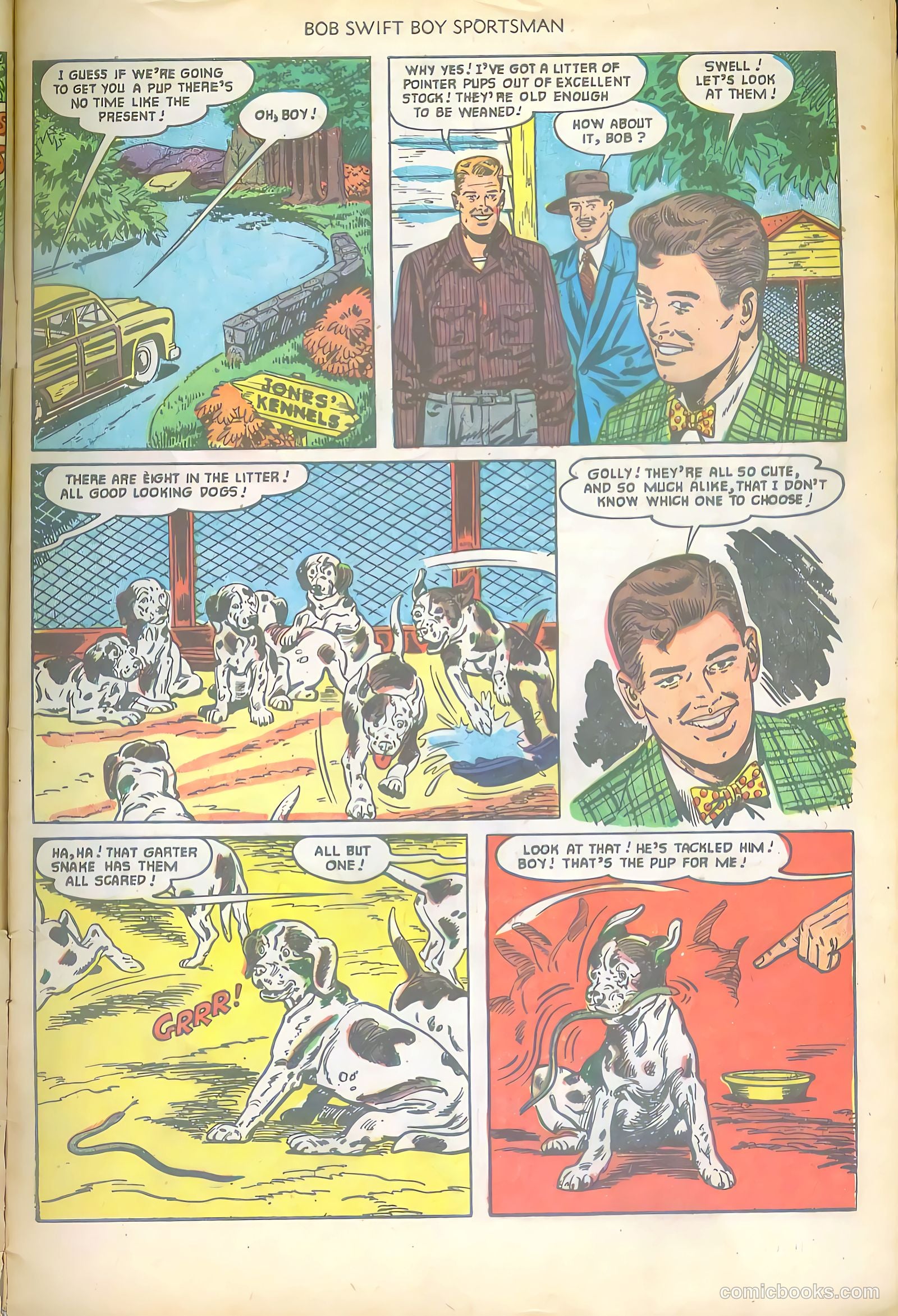 Bob Swift, Boy Sportsman #4 (1951) — page 5 of 36