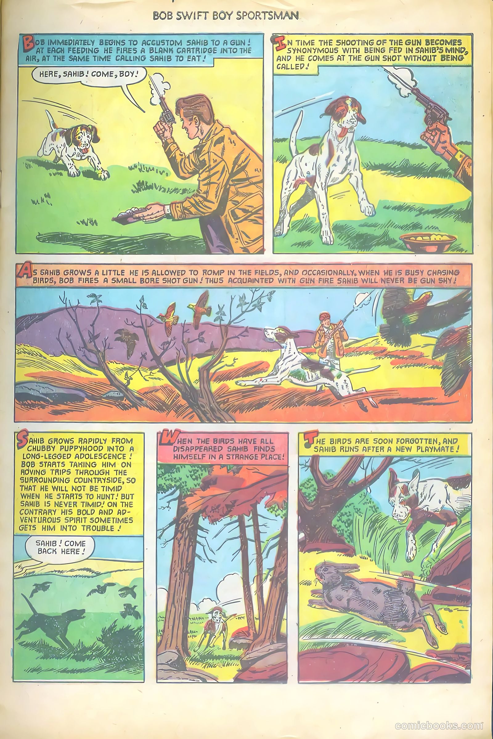 Bob Swift, Boy Sportsman #4 (1951) — page 7 of 36