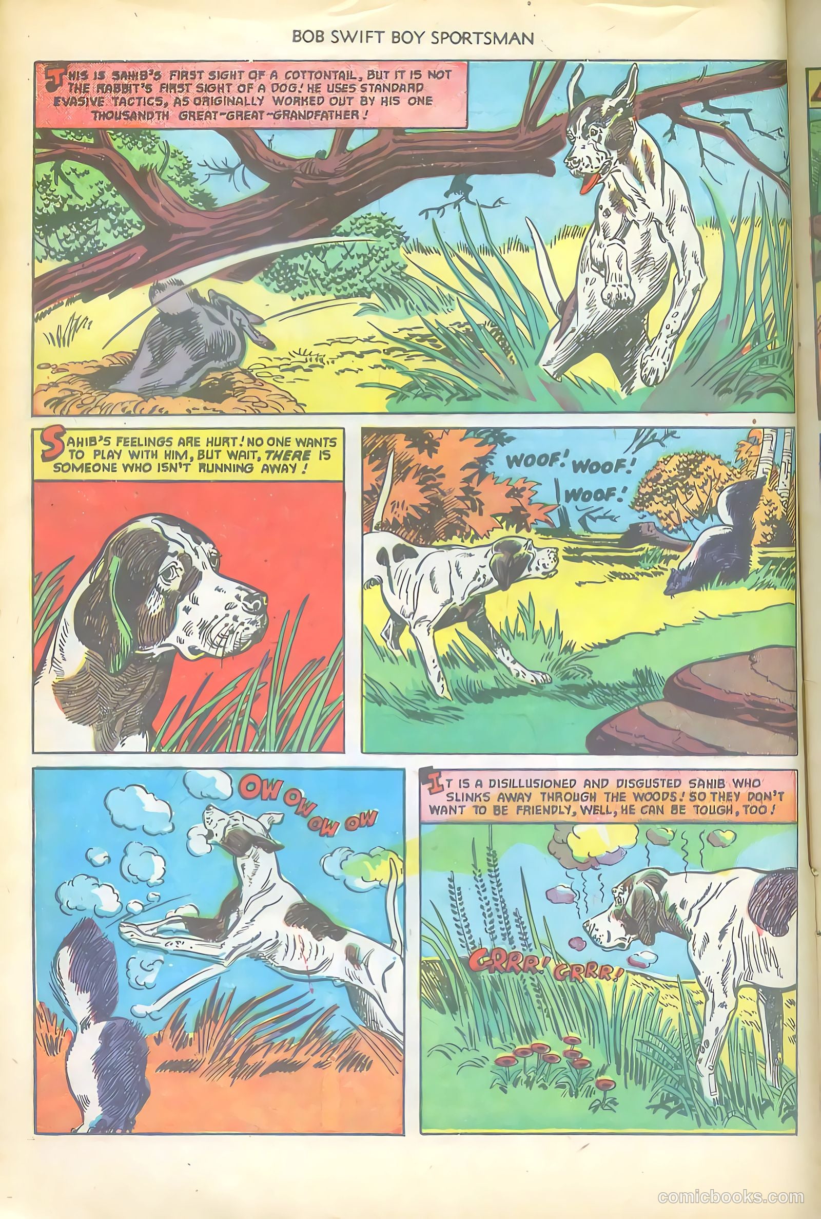 Bob Swift, Boy Sportsman #4 (1951) — page 8 of 36