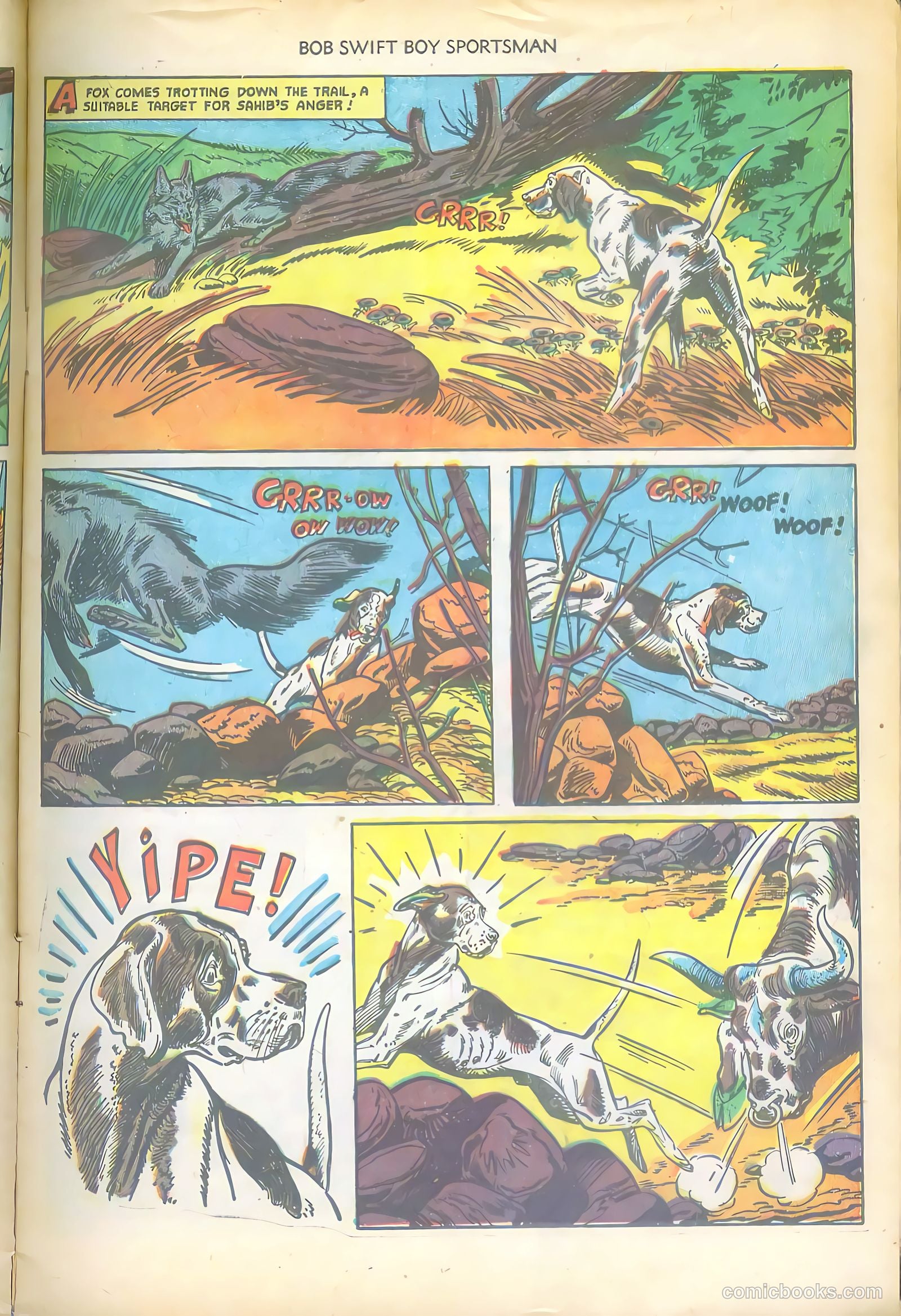 Bob Swift, Boy Sportsman #4 (1951) — page 9 of 36
