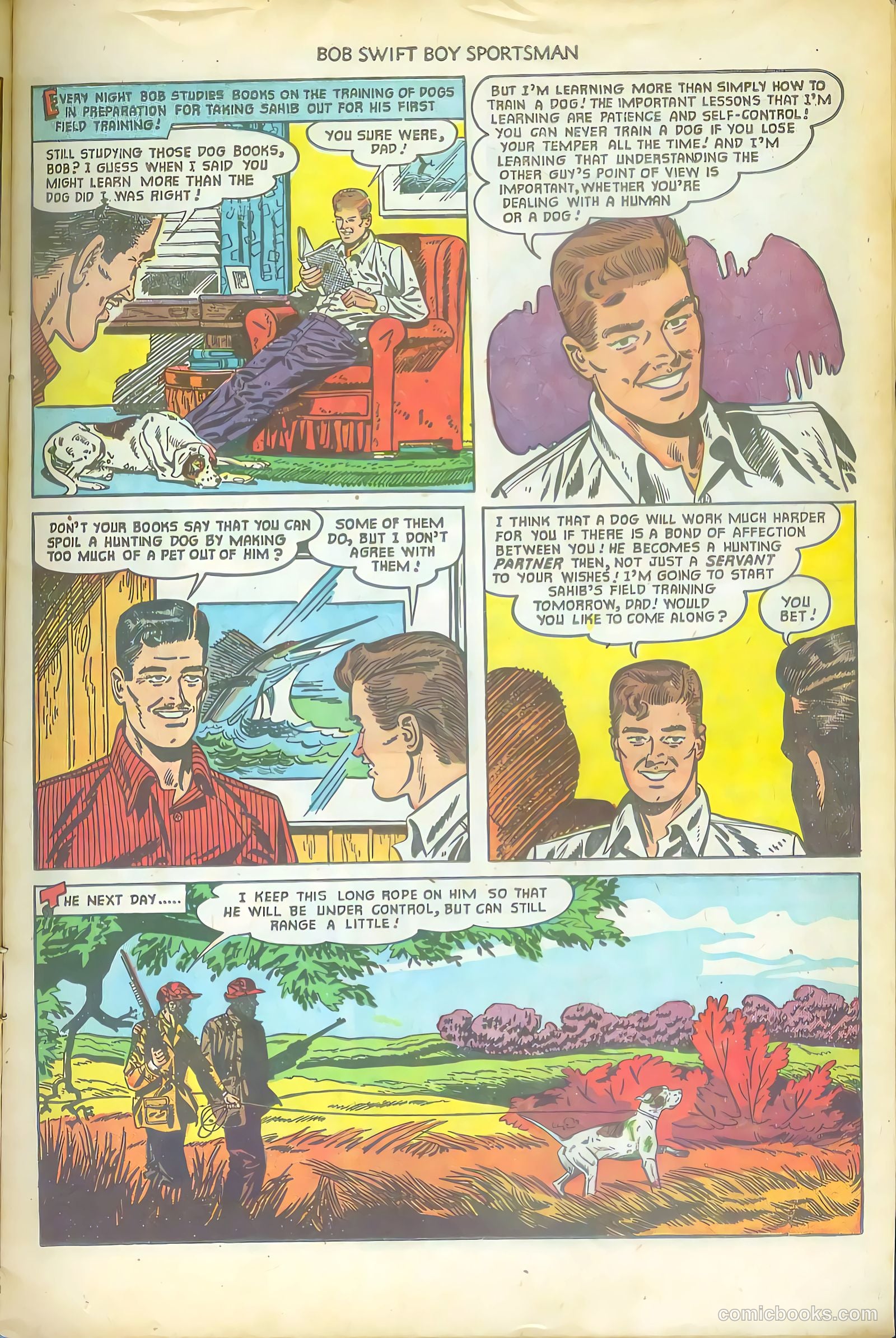 Bob Swift, Boy Sportsman #4 (1951) — page 11 of 36