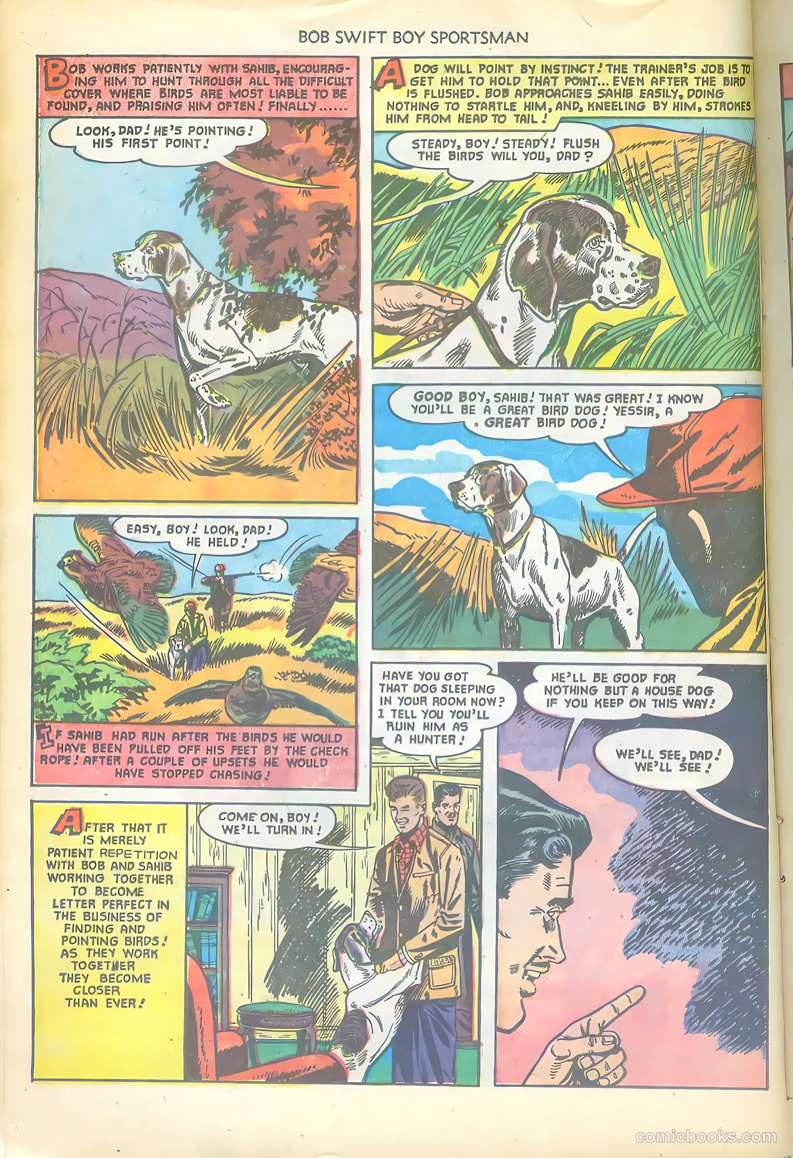 Bob Swift, Boy Sportsman #4 (1951) — page 12 of 36