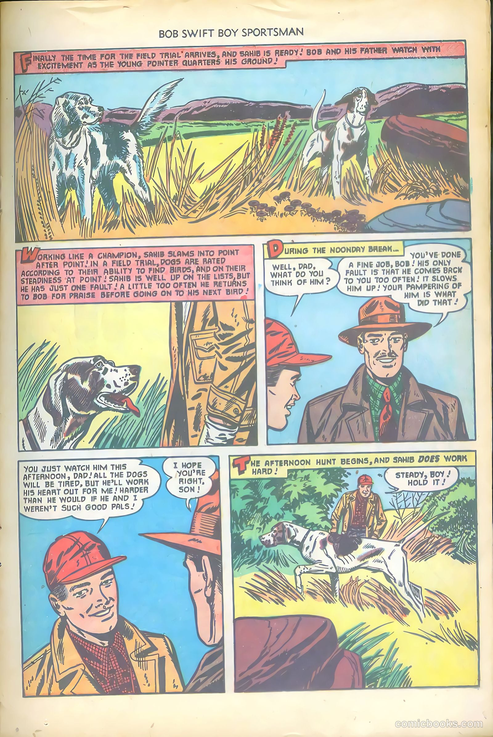 Bob Swift, Boy Sportsman #4 (1951) — page 13 of 36