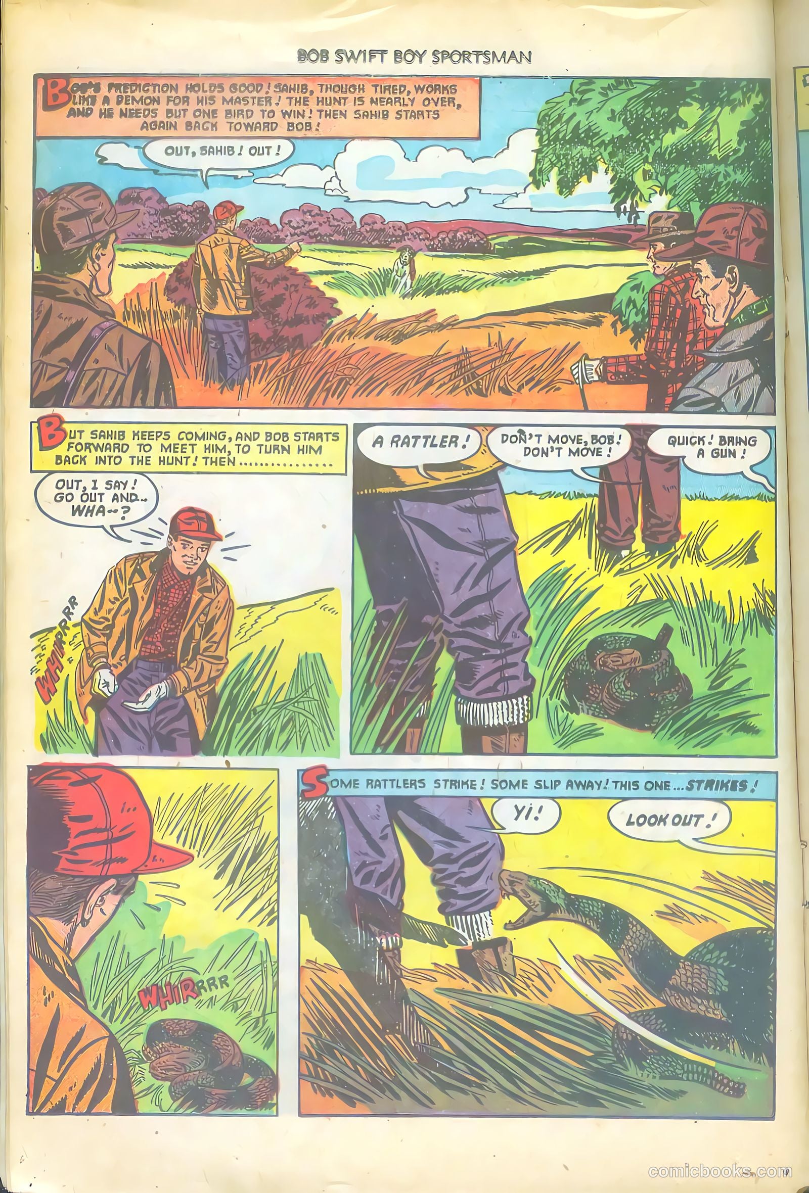 Bob Swift, Boy Sportsman #4 (1951) — page 14 of 36