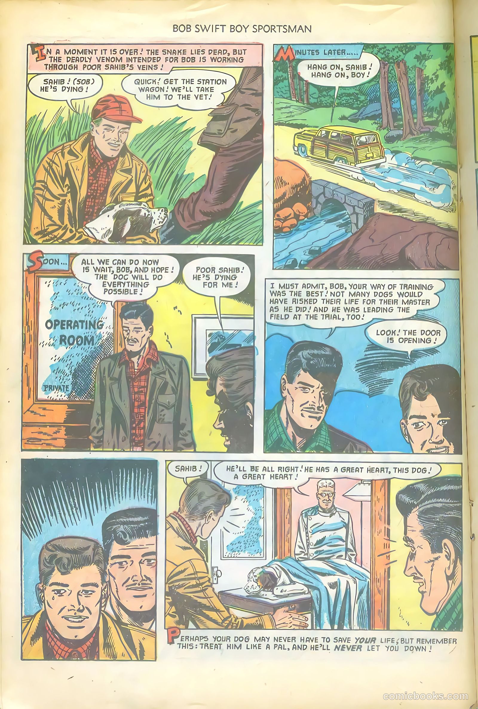 Bob Swift, Boy Sportsman #4 (1951) — page 16 of 36