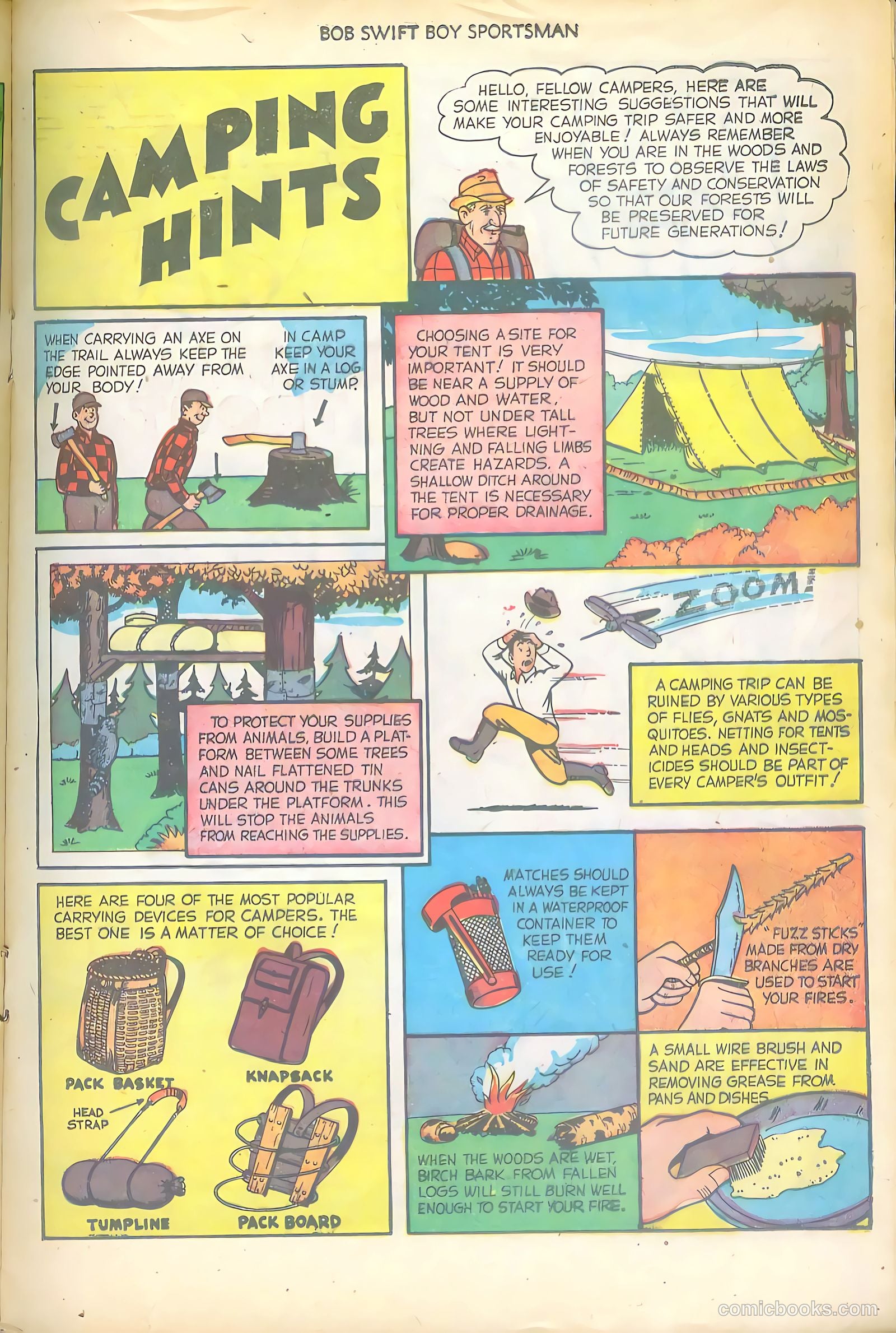 Bob Swift, Boy Sportsman #4 (1951) — page 17 of 36