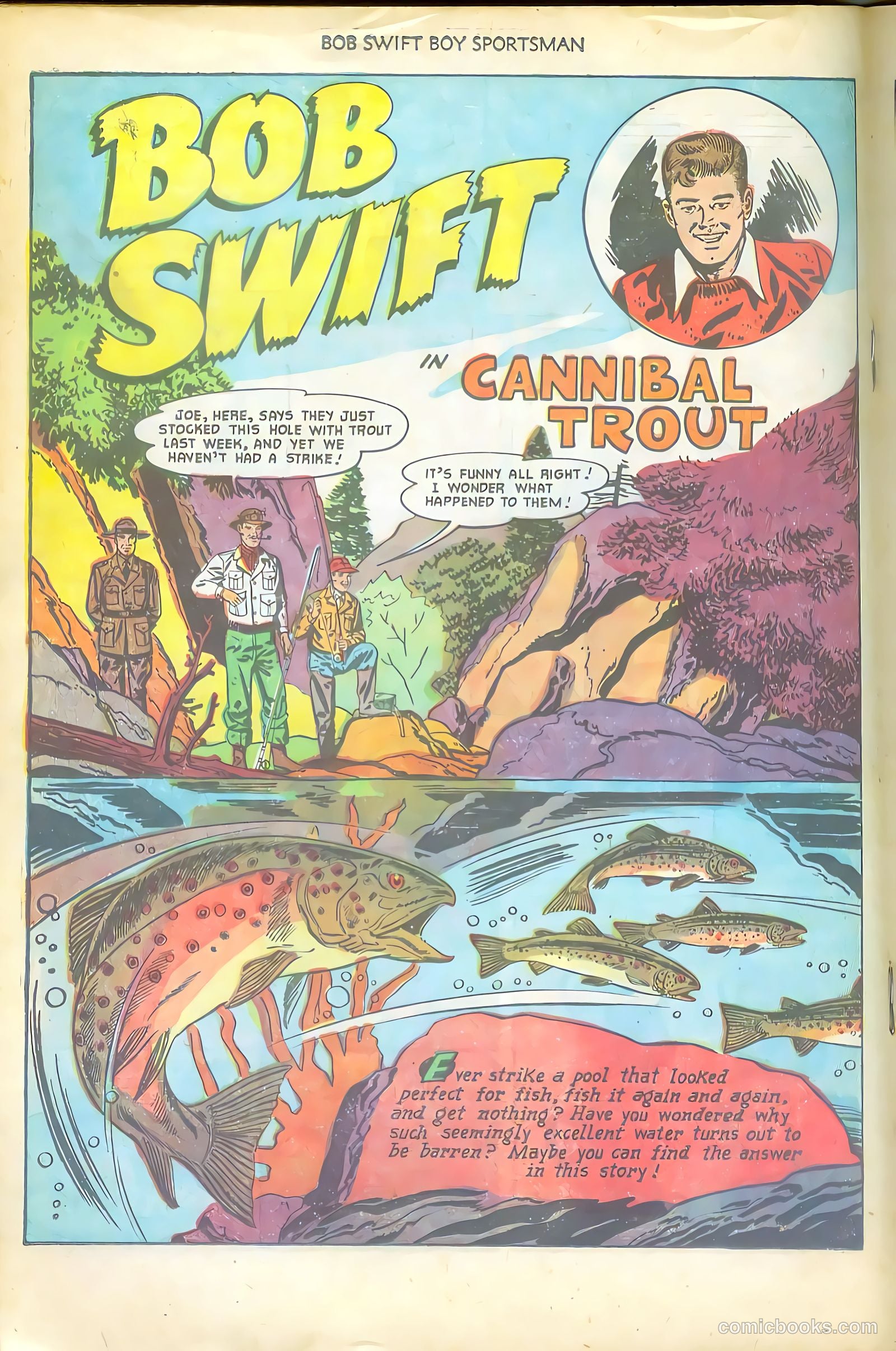 Bob Swift, Boy Sportsman #4 (1951) — page 18 of 36